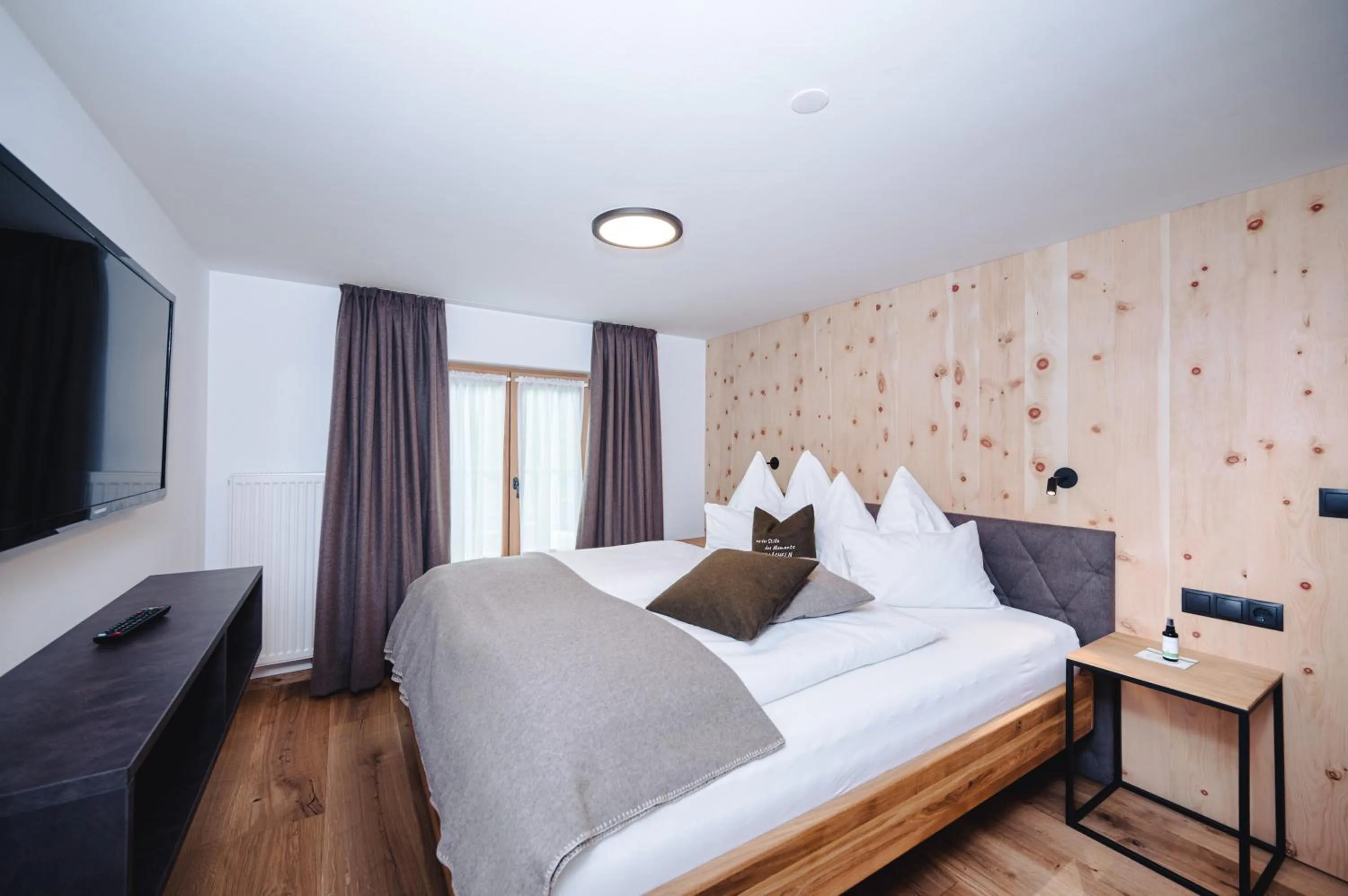 Bedroom, Bed in Bio-Pension Bliem