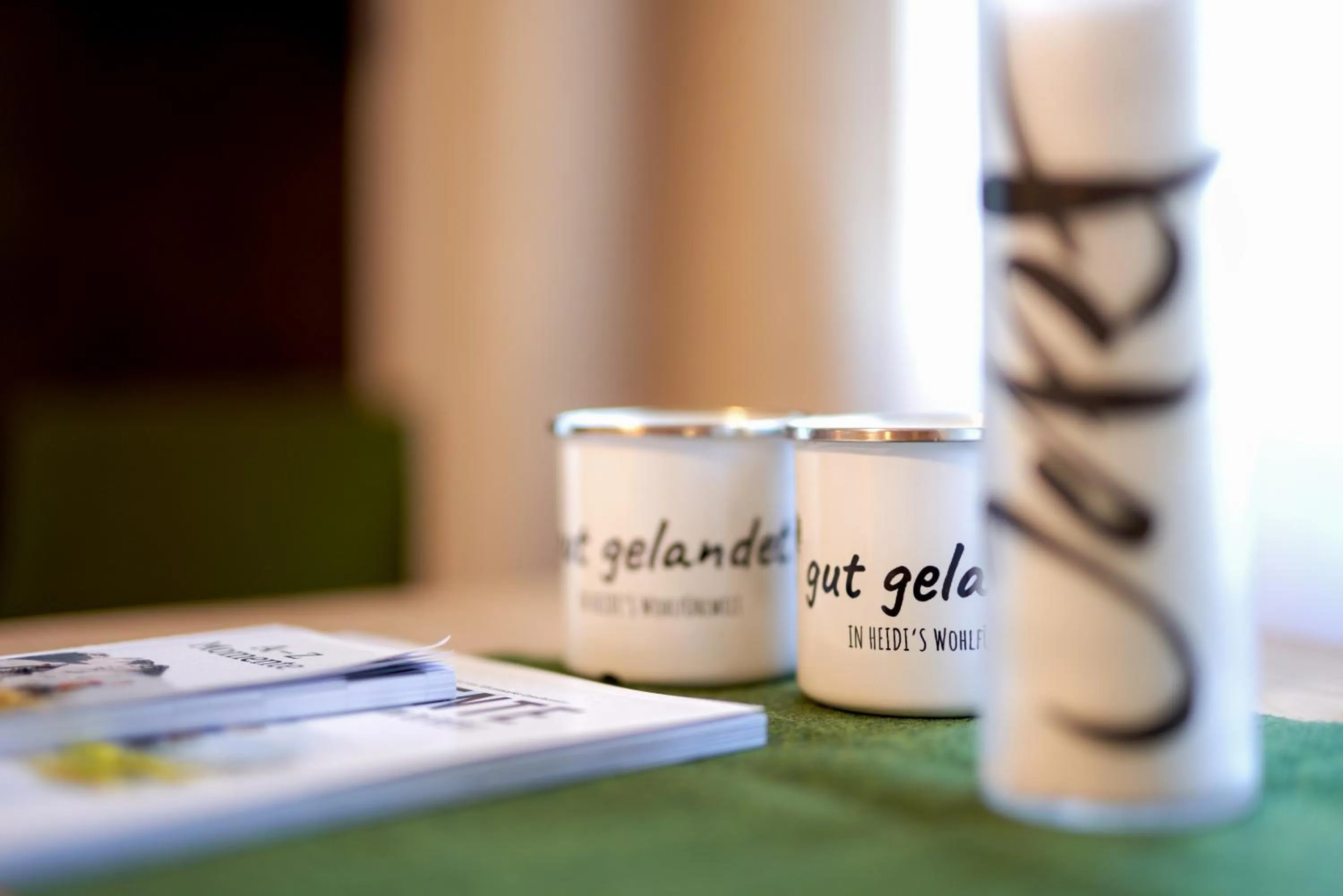 Text overlay in Bio-Pension Bliem