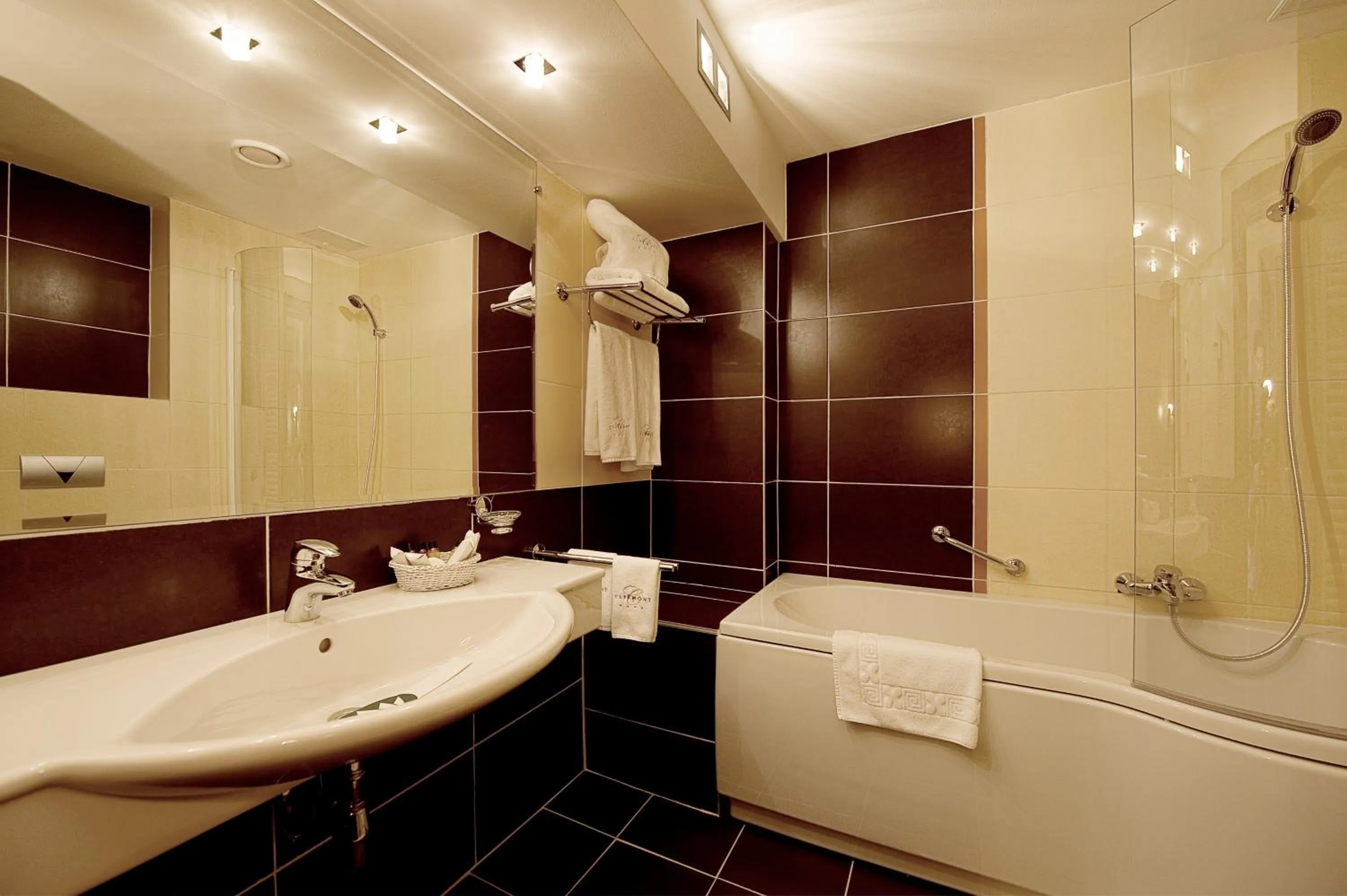 Bathroom in Hotel Clermont