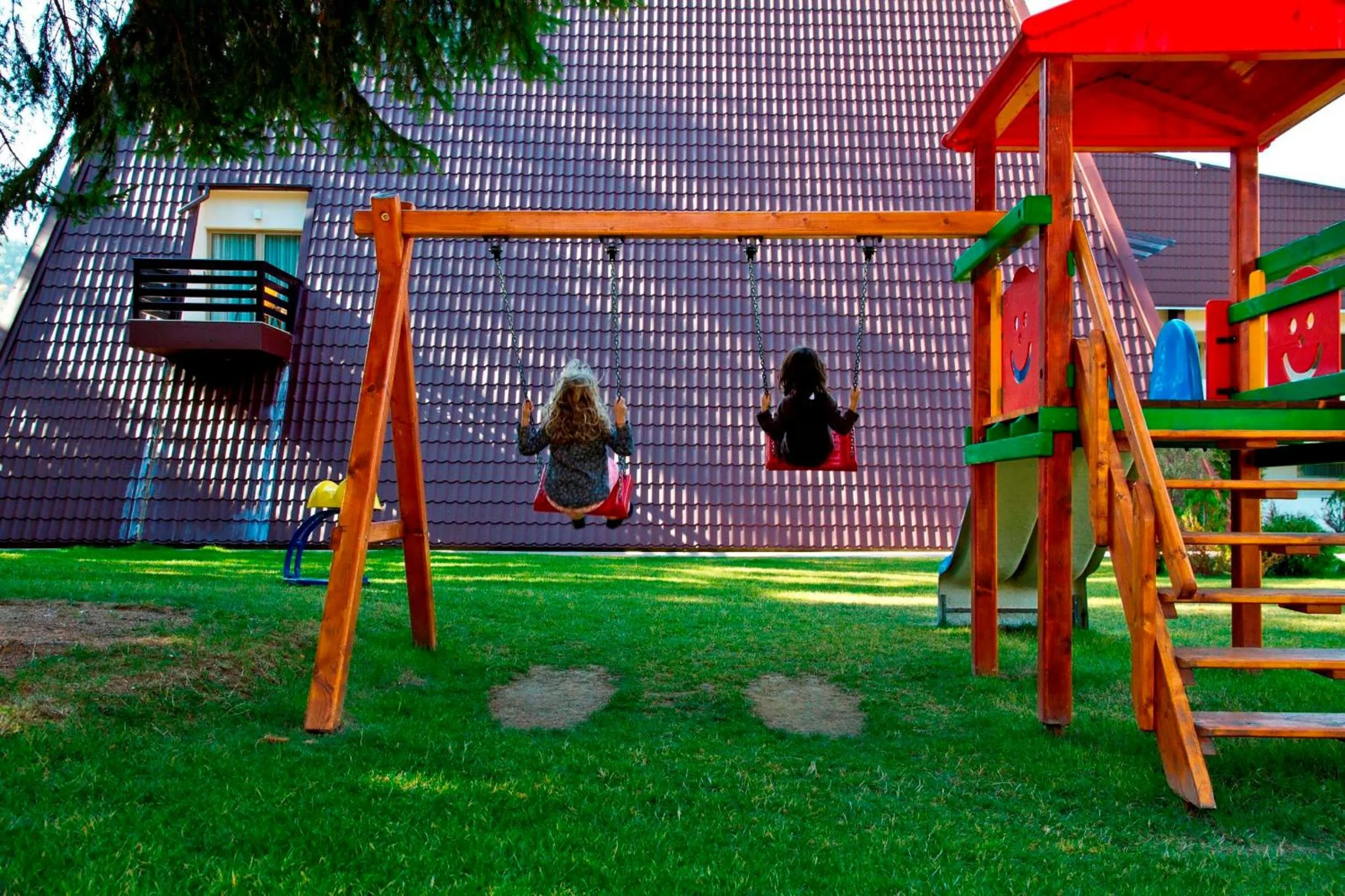 Children play ground in Hotel Clermont