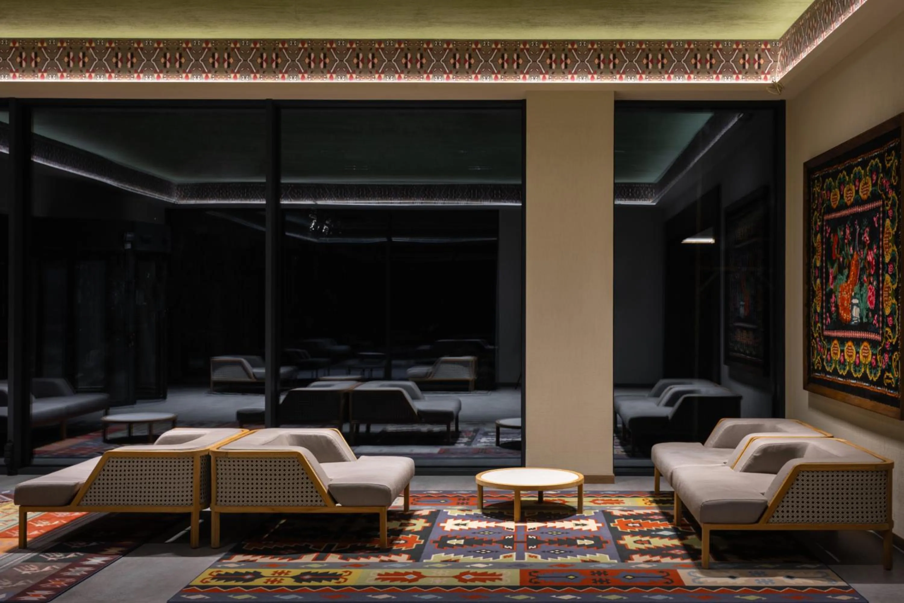 Lobby or reception in Mimi Hotel Chisinau Jolly Alon