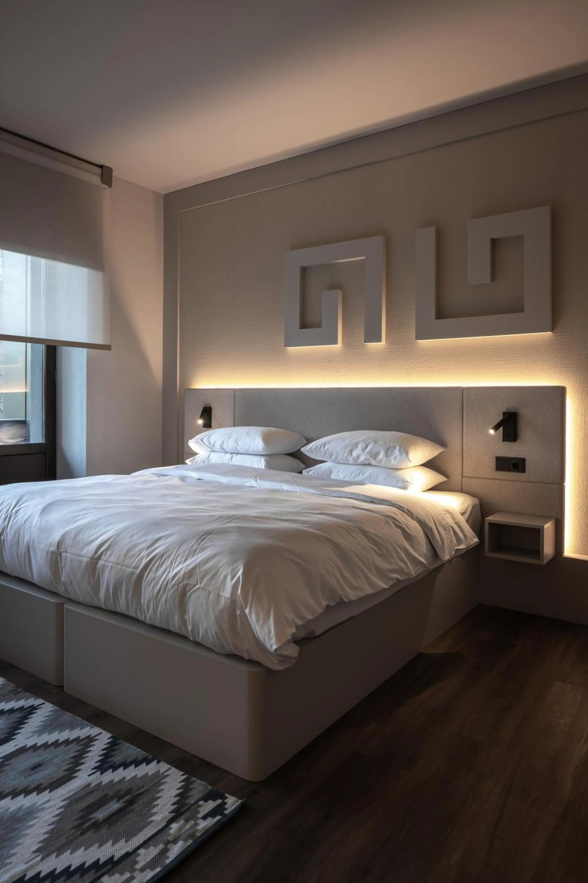 Bed in Mimi Hotel Chisinau Jolly Alon