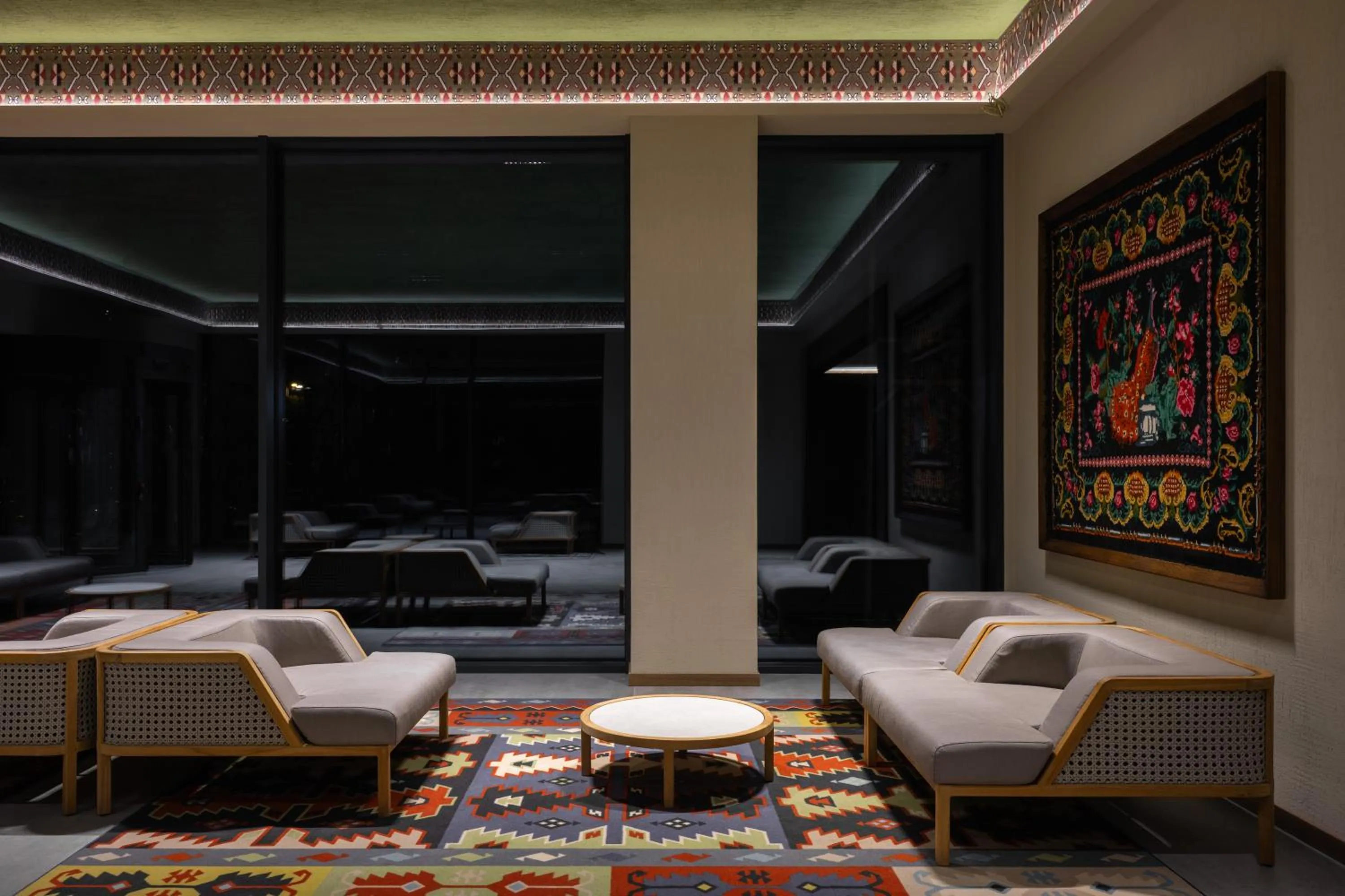 Lobby or reception in Mimi Hotel Chisinau Jolly Alon