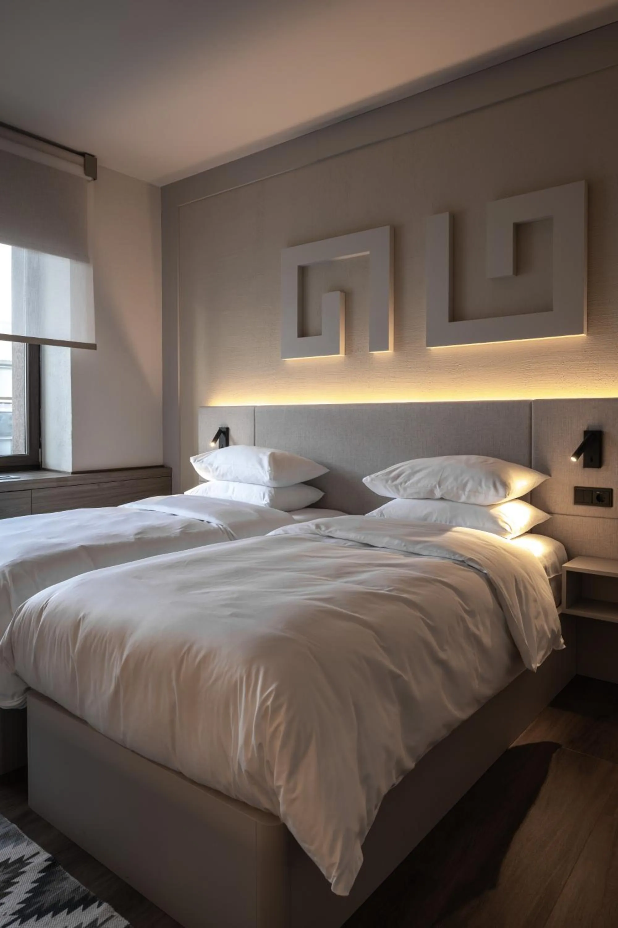 Bed in Mimi Hotel Chisinau Jolly Alon