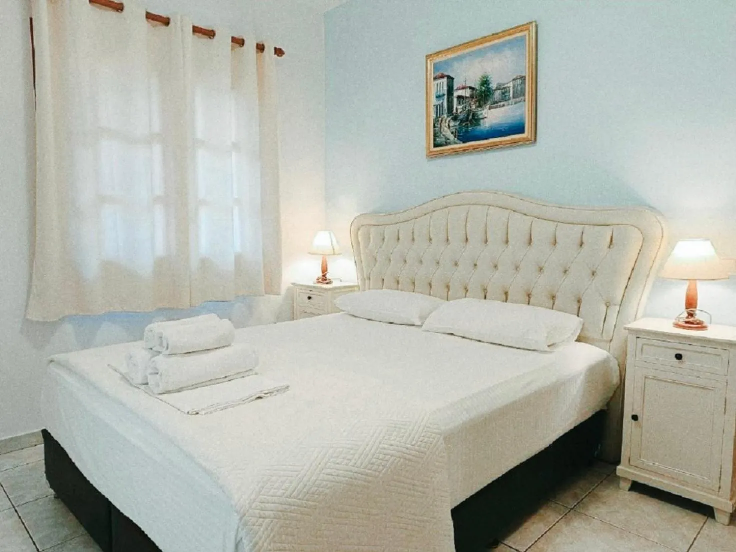 Property building, Bed in Anna Maria - Vanessa Apartments