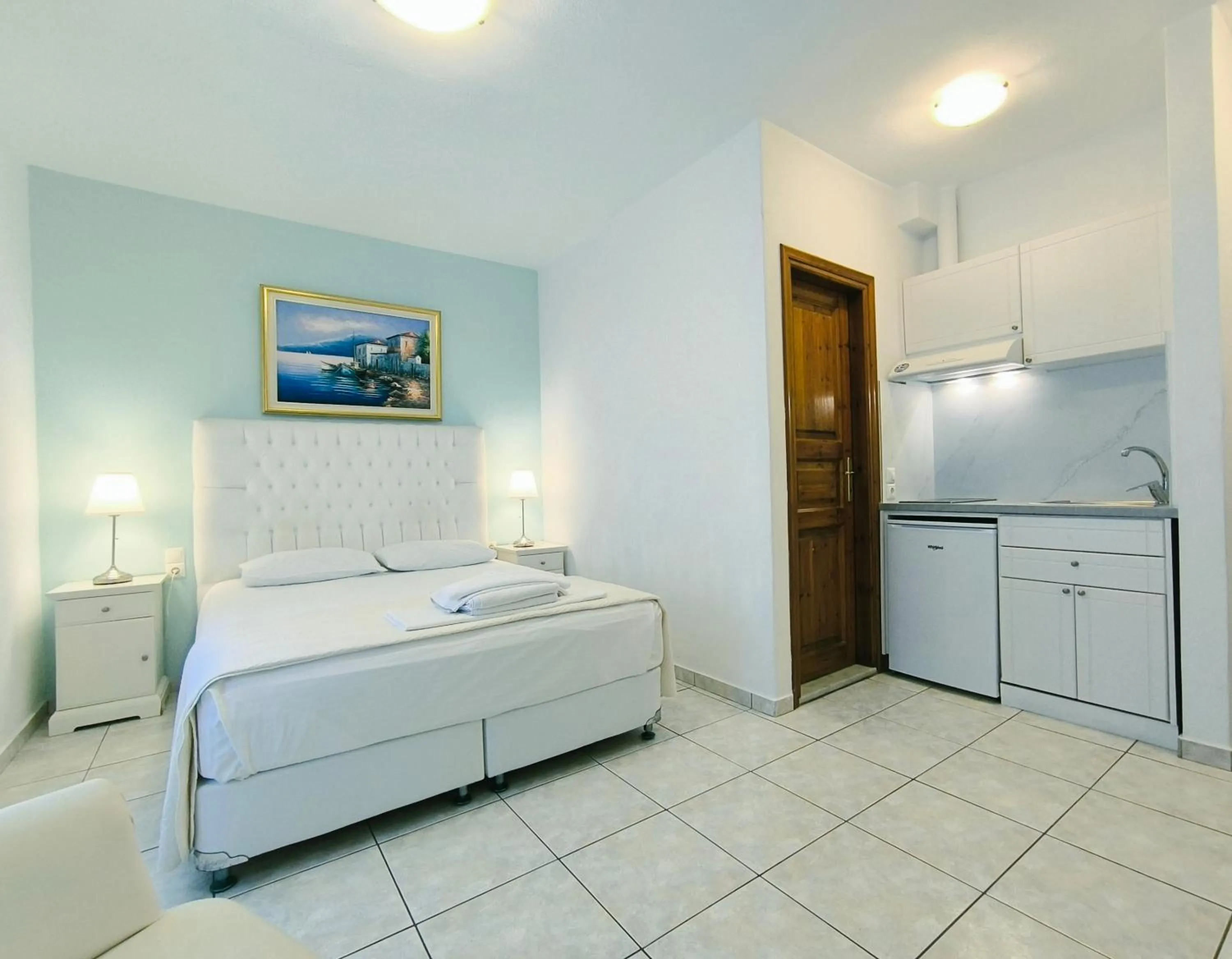 Property building, Bed in Anna Maria - Vanessa Apartments
