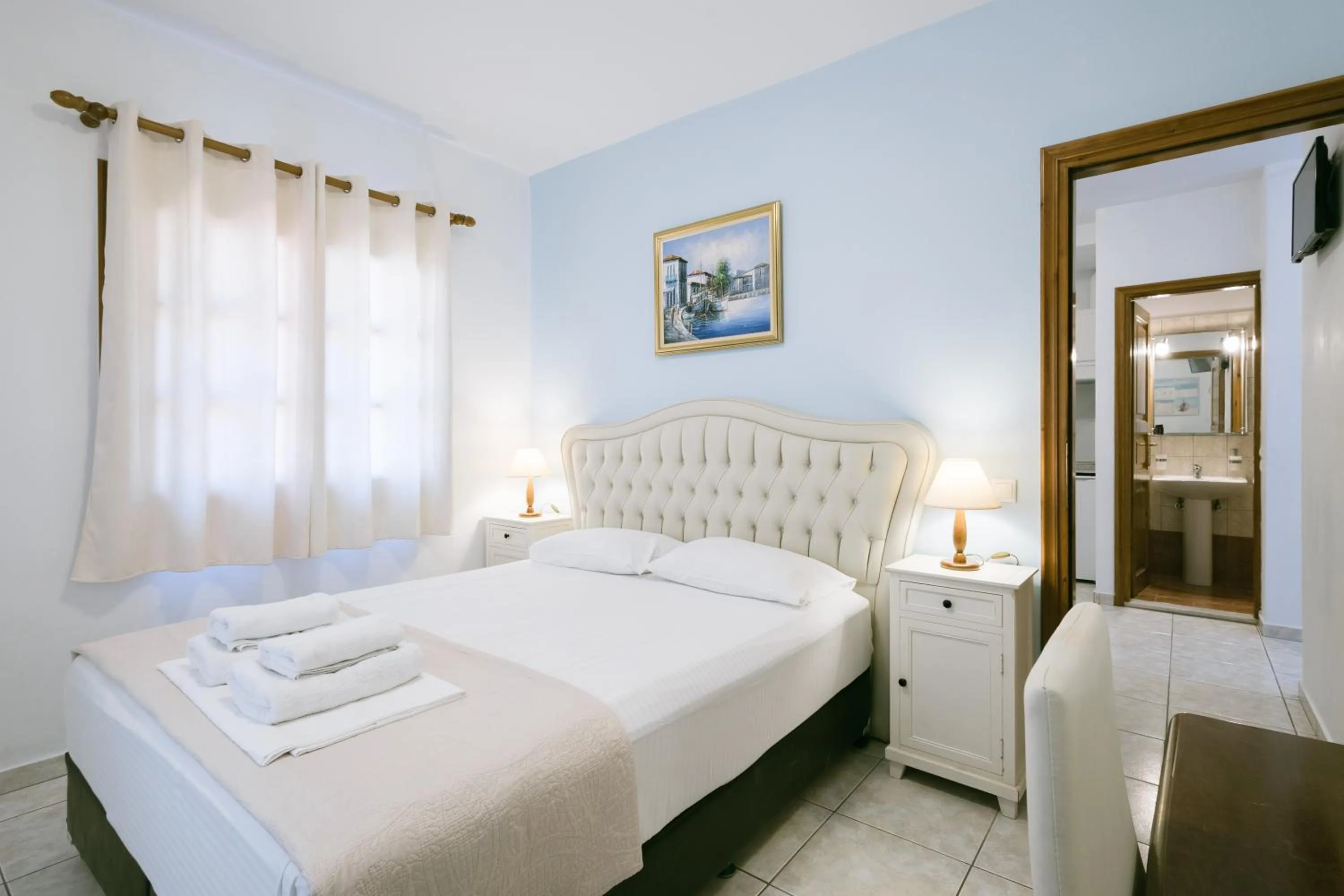 Property building, Bed in Anna Maria - Vanessa Apartments