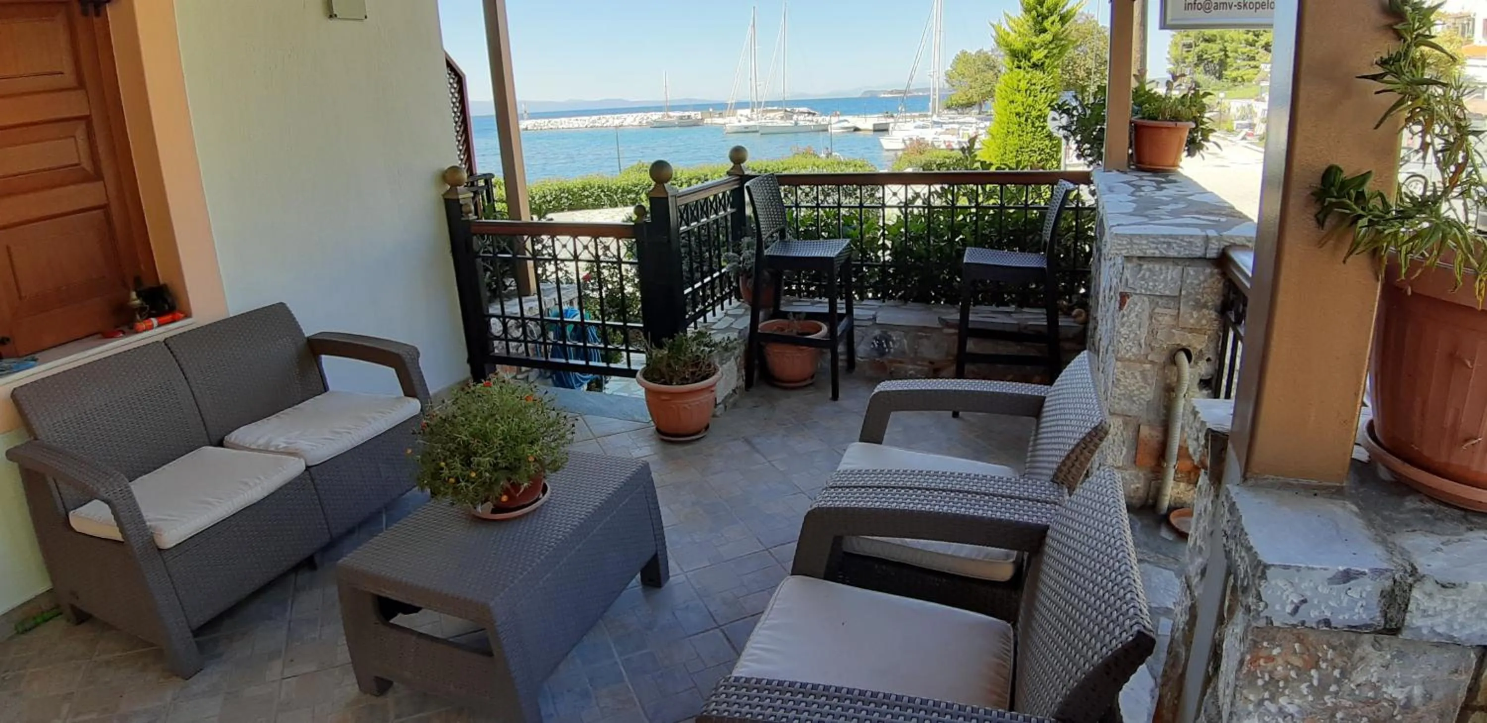 Patio in Anna Maria - Vanessa Apartments