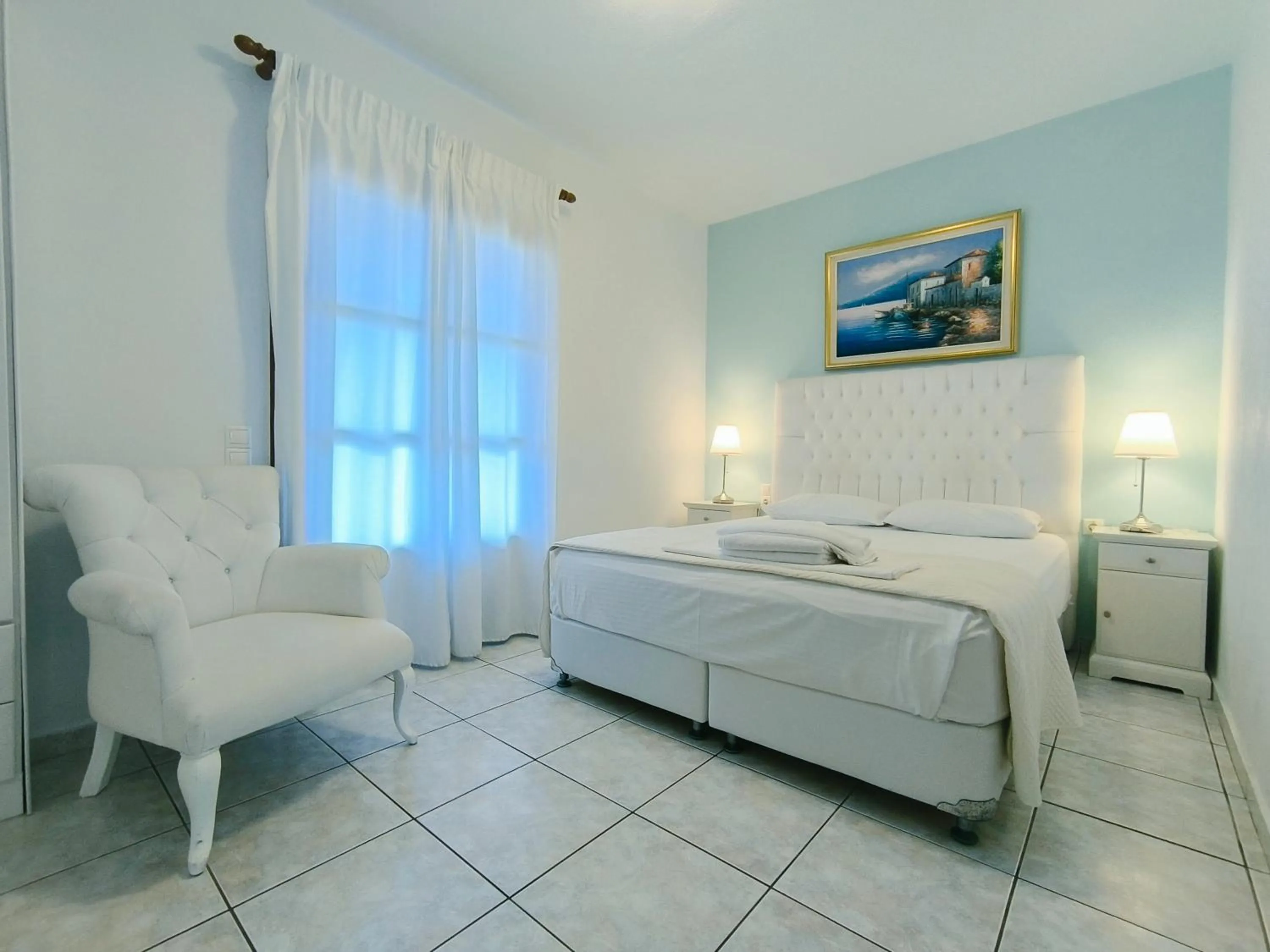 Property building, Bed in Anna Maria - Vanessa Apartments