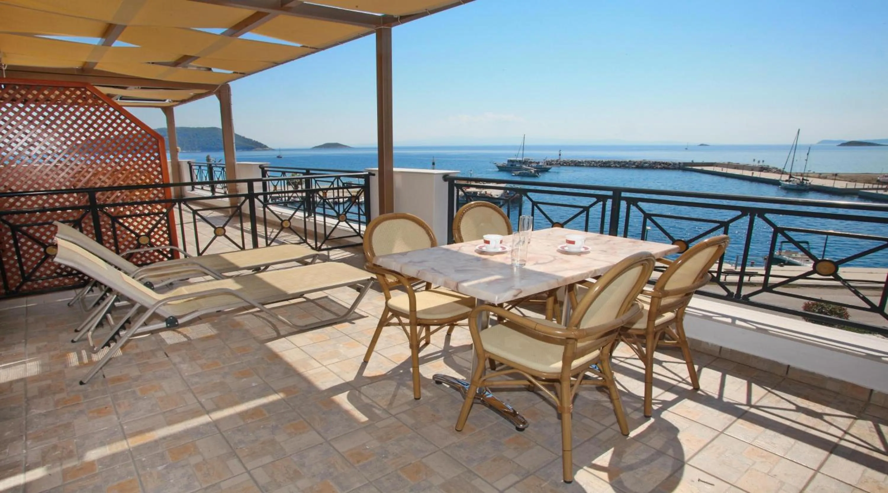 Balcony/Terrace in Anna Maria - Vanessa Apartments