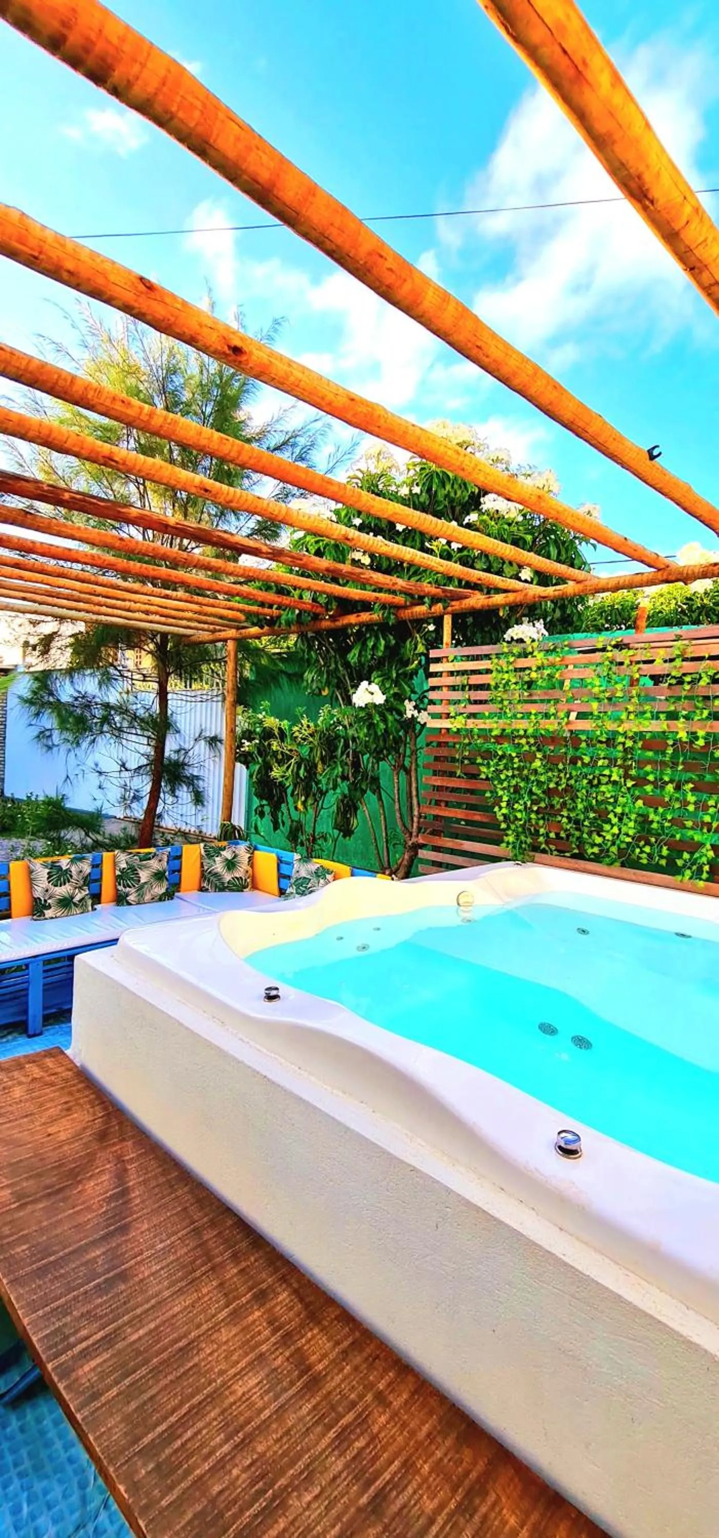 Hot Tub in Di Pipa Rooms - Hidromassagem Externa