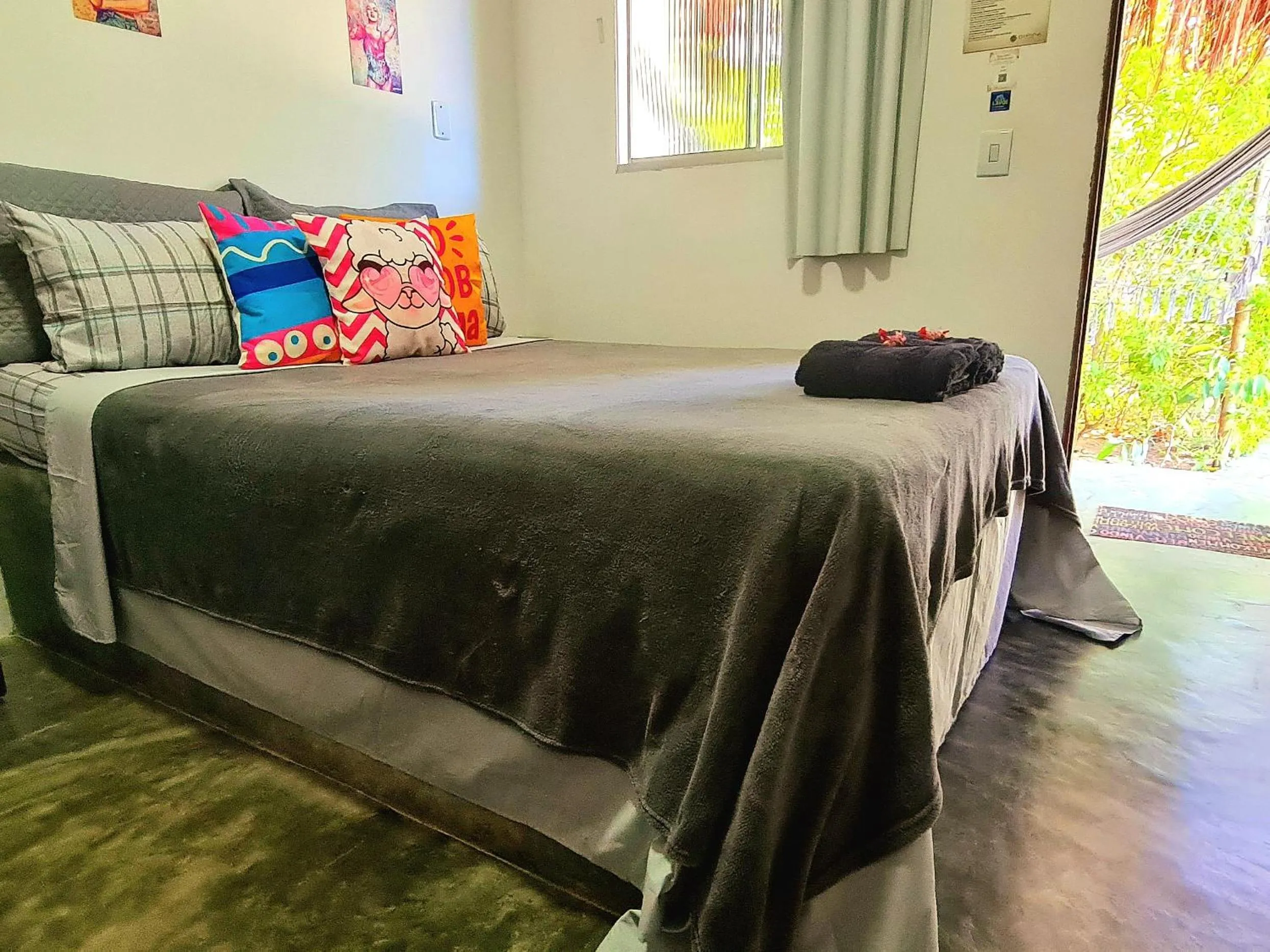 Bed in Di Pipa Rooms - Hidromassagem Externa