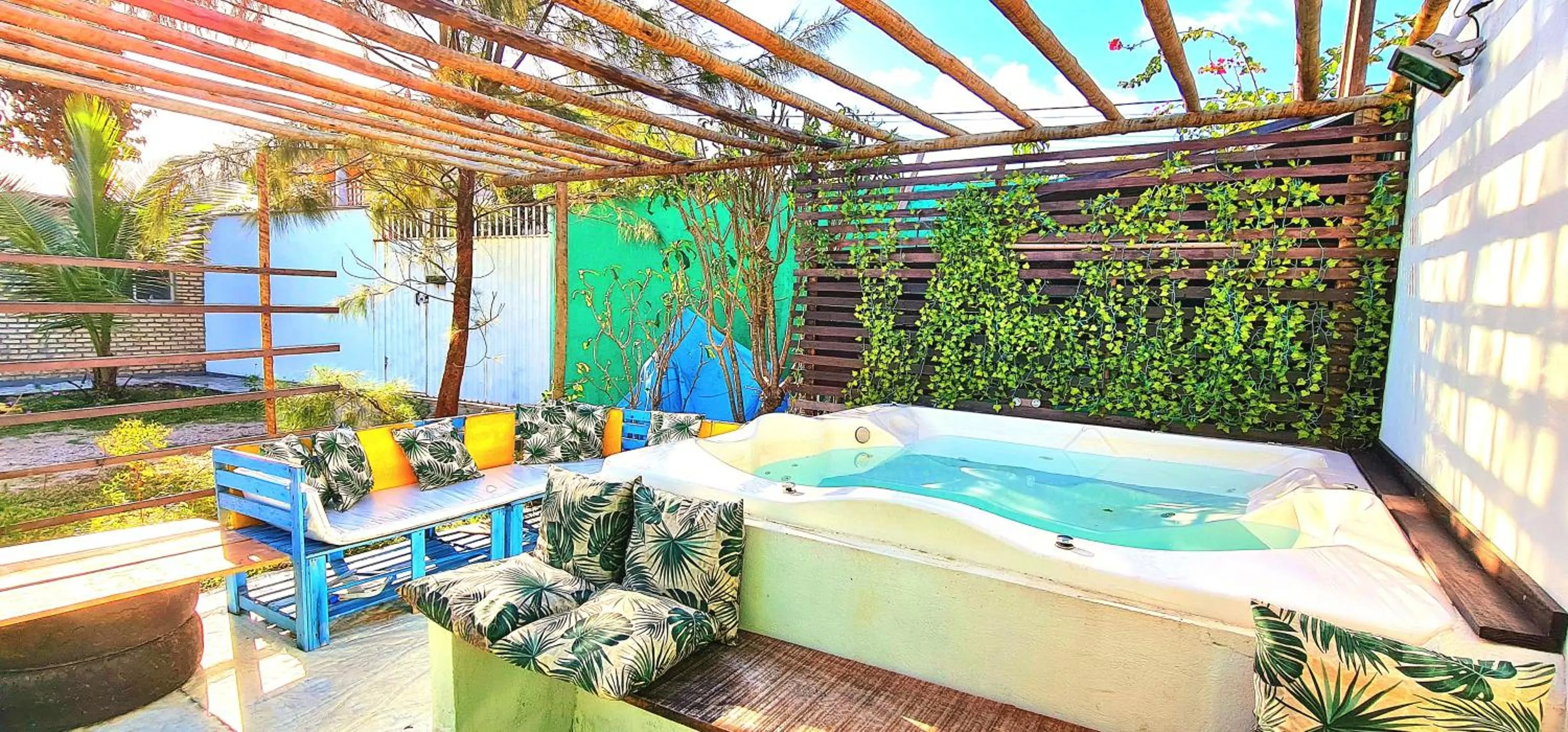 Hot Tub in Di Pipa Rooms - Hidromassagem Externa