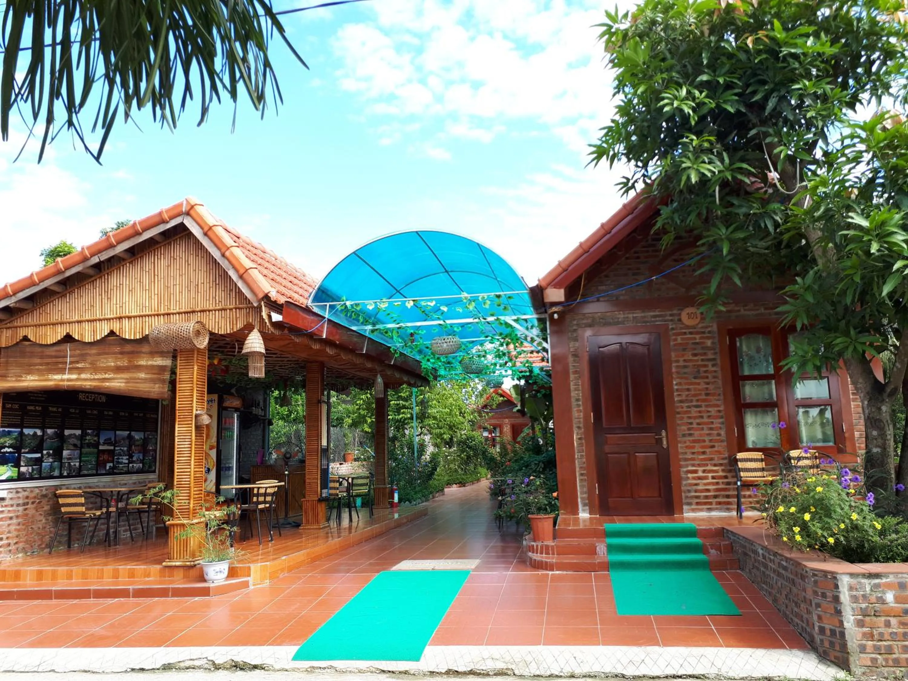 Property building in Tam Coc Rice Fields Homestay