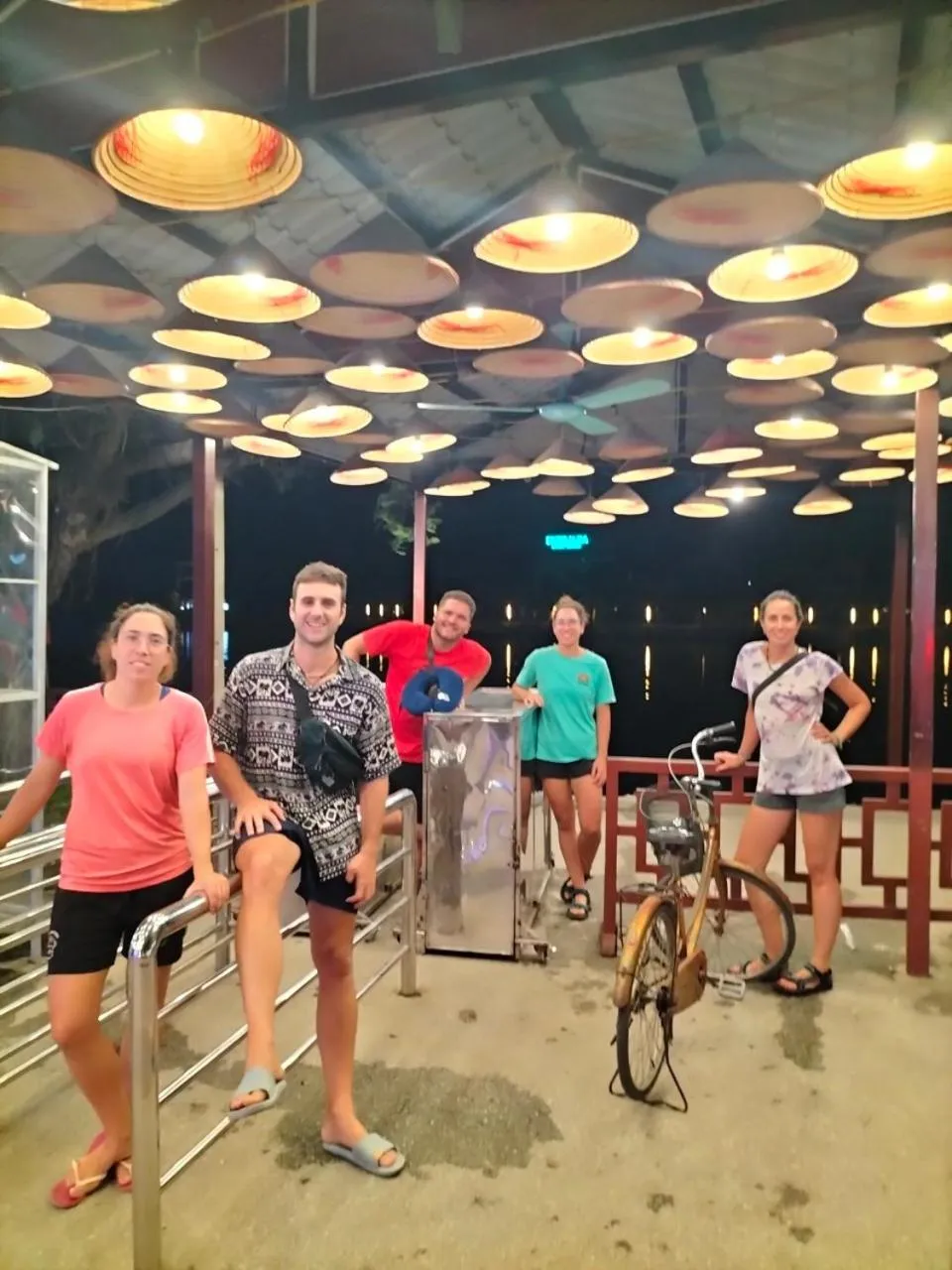 group of guests in Tam Coc Rice Fields Homestay