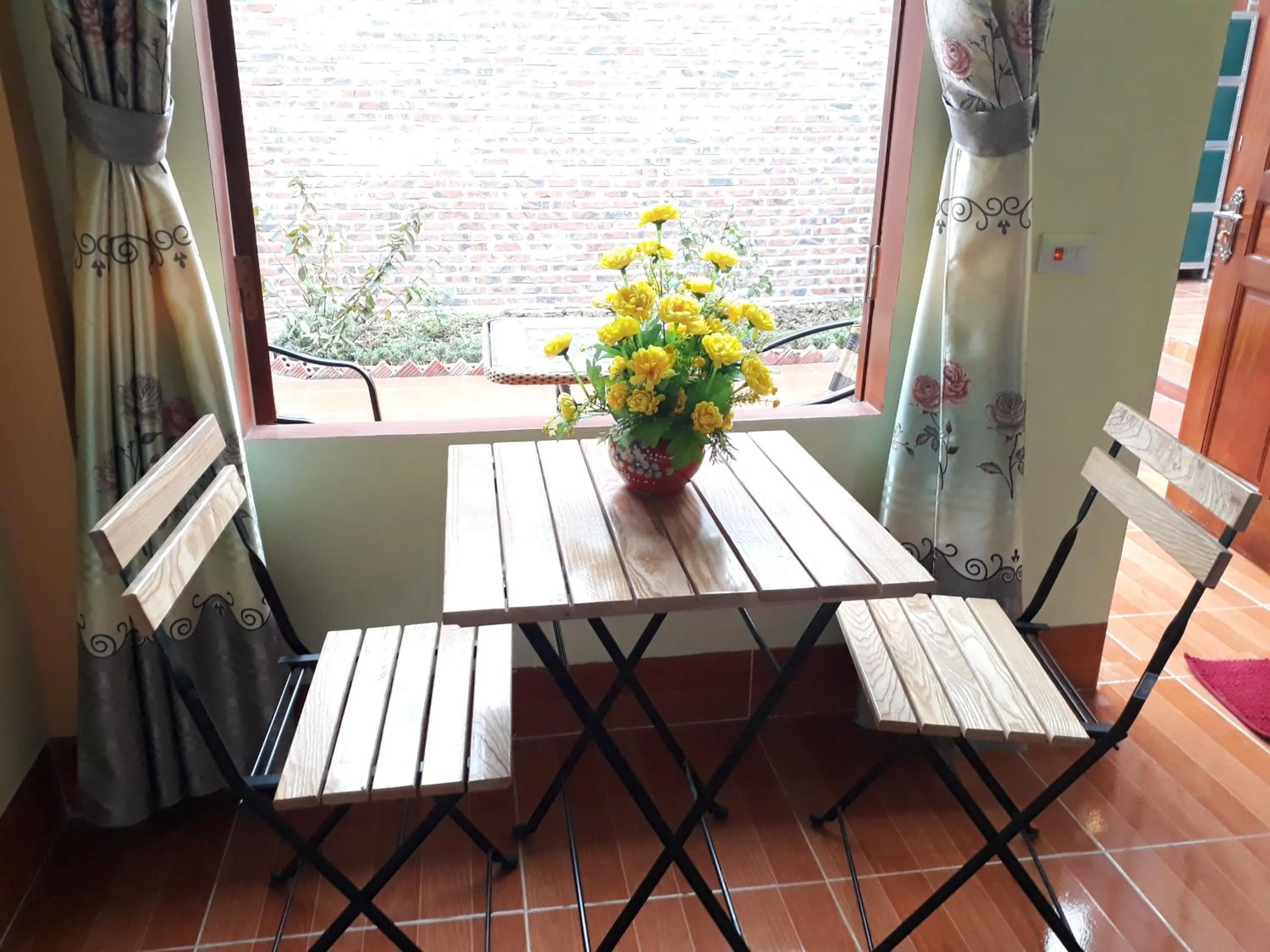 Balcony/Terrace in Tam Coc Rice Fields Homestay