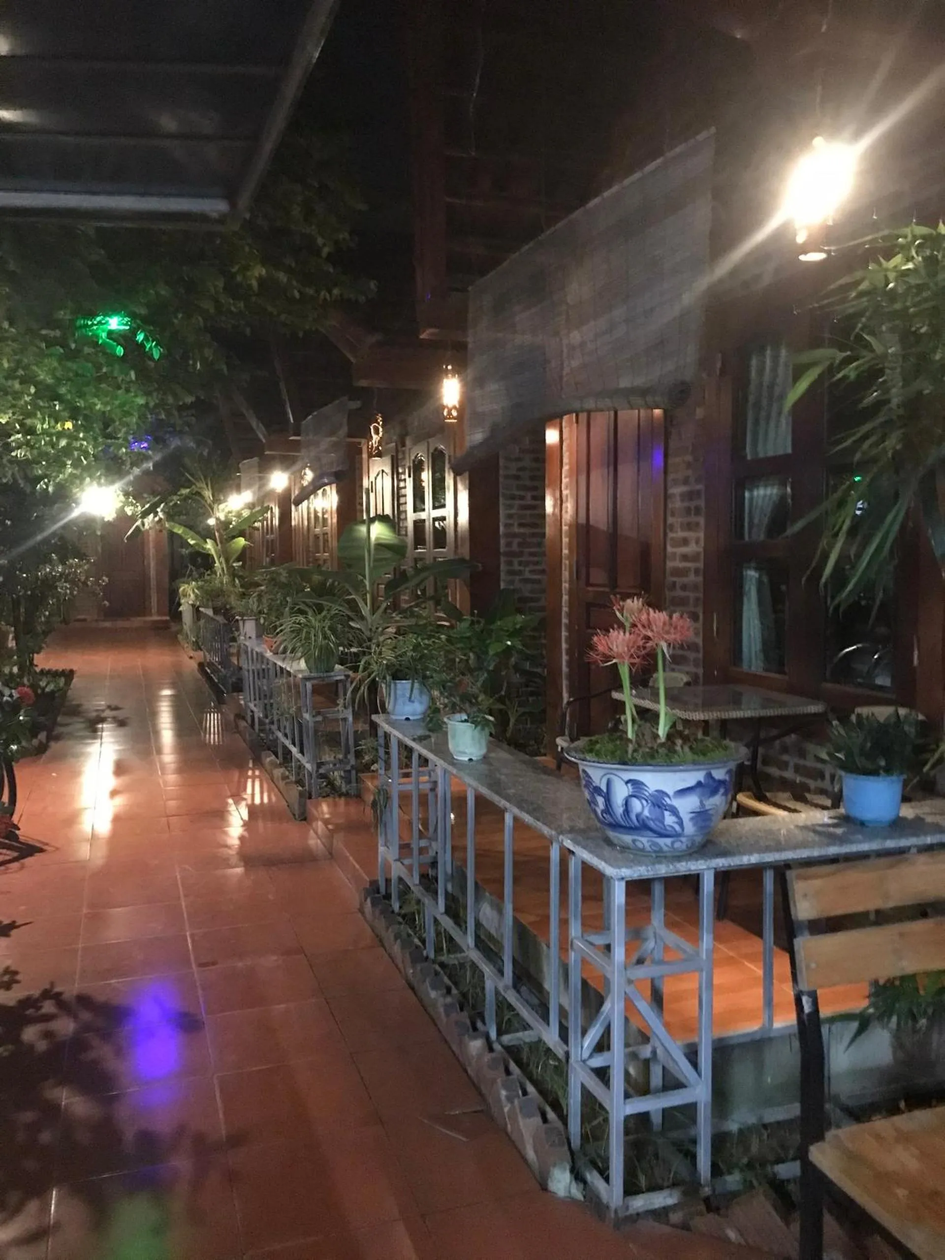 Patio in Tam Coc Rice Fields Homestay
