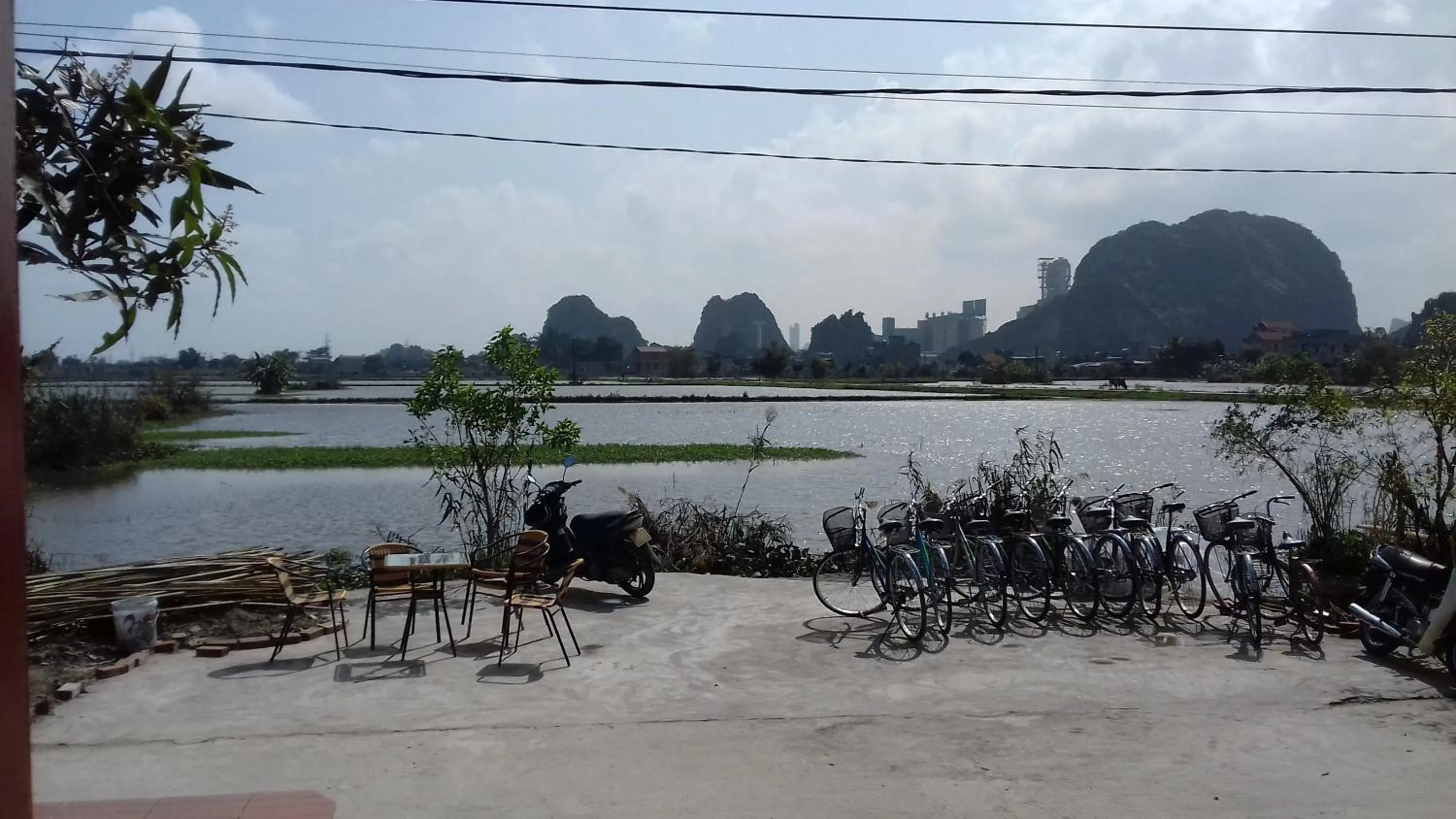 Natural landscape in Tam Coc Rice Fields Homestay