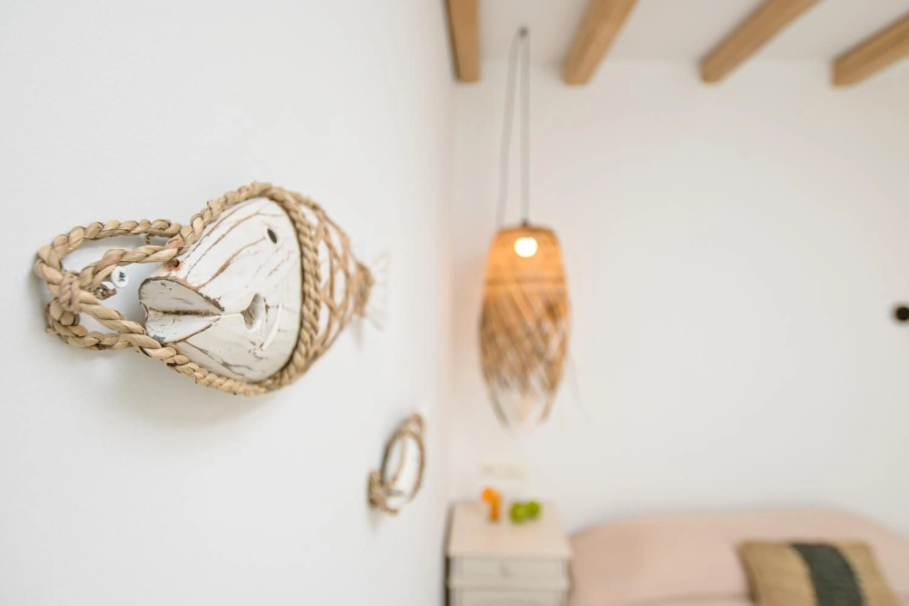 Bed in Naxos Blue Sky