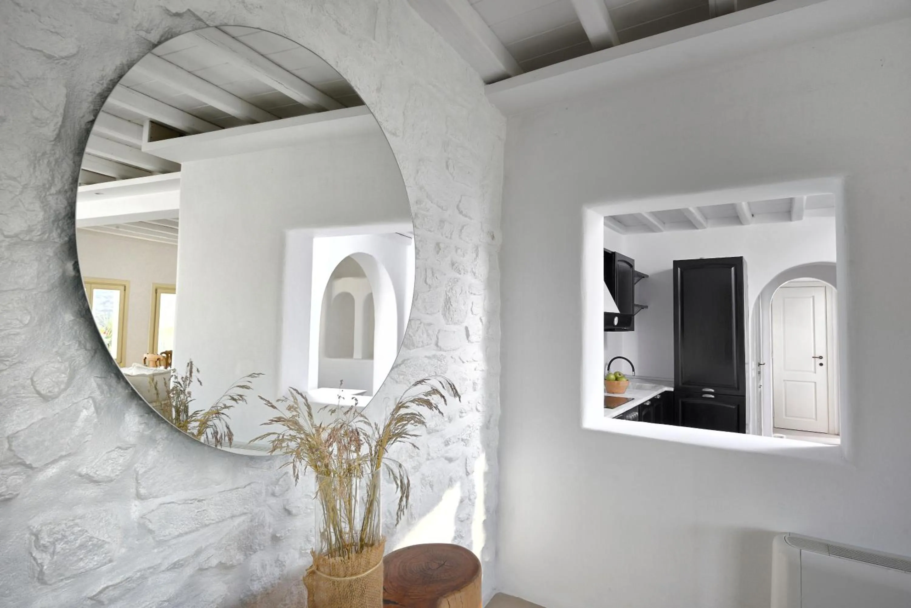 Kitchen or kitchenette in Mykonos Dream Villas