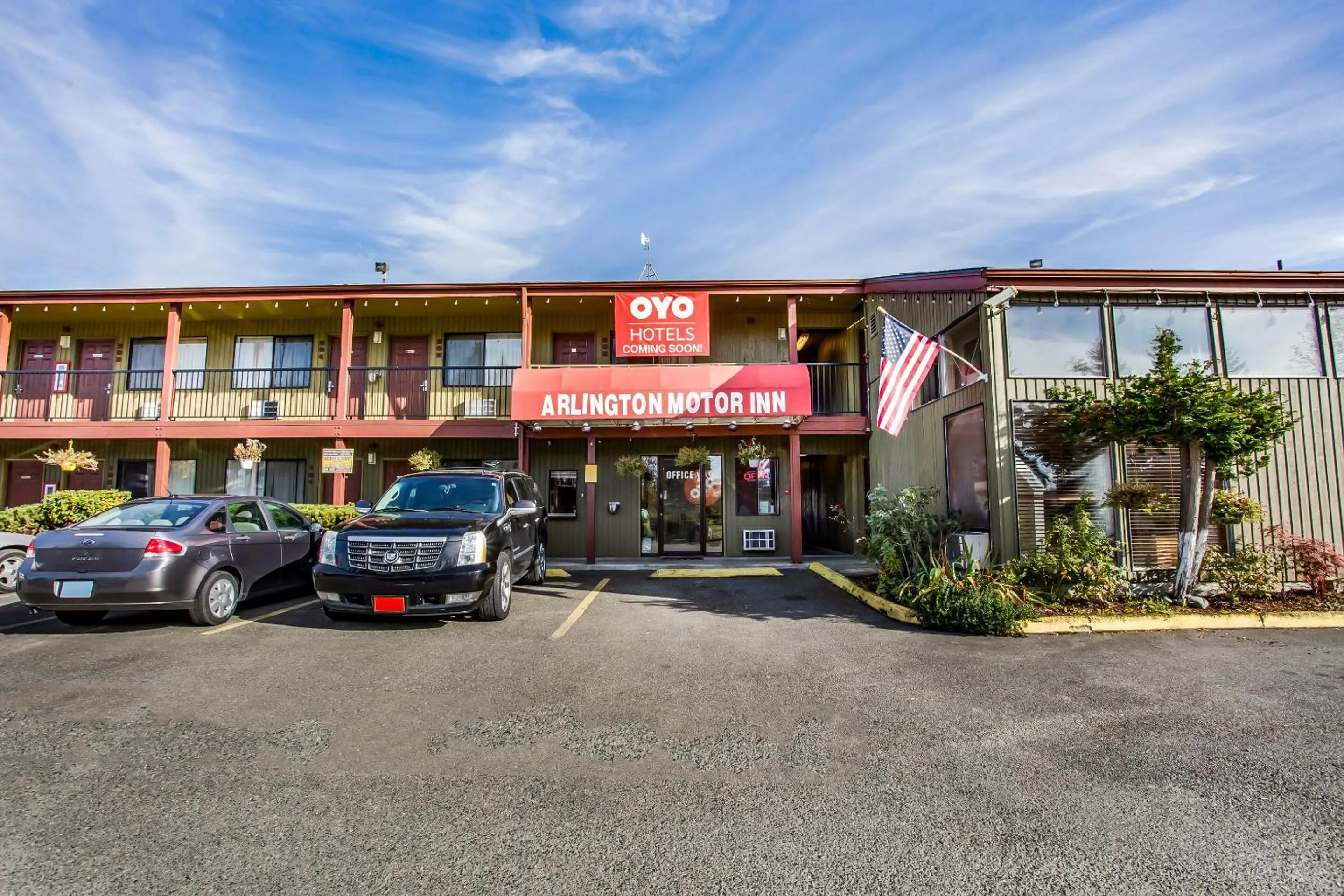 On site in Arlington Motor Inn