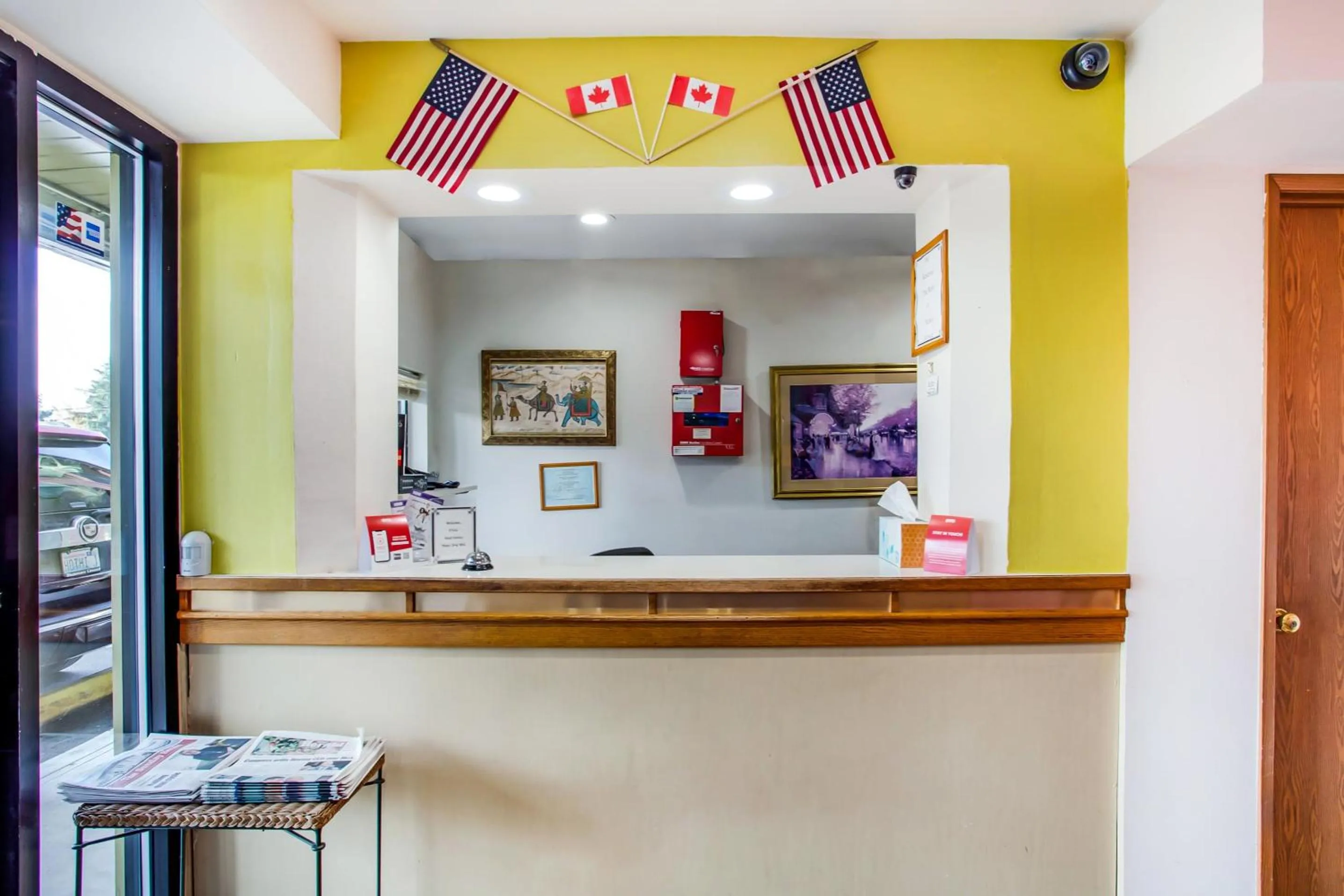 Lobby or reception in Arlington Motor Inn