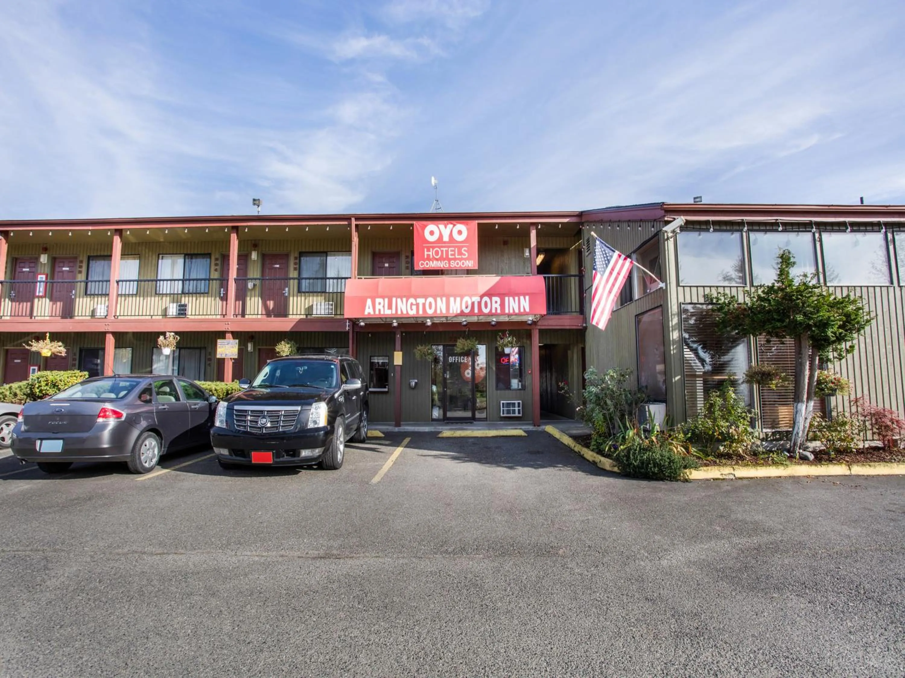 Facade/entrance in Arlington Motor Inn