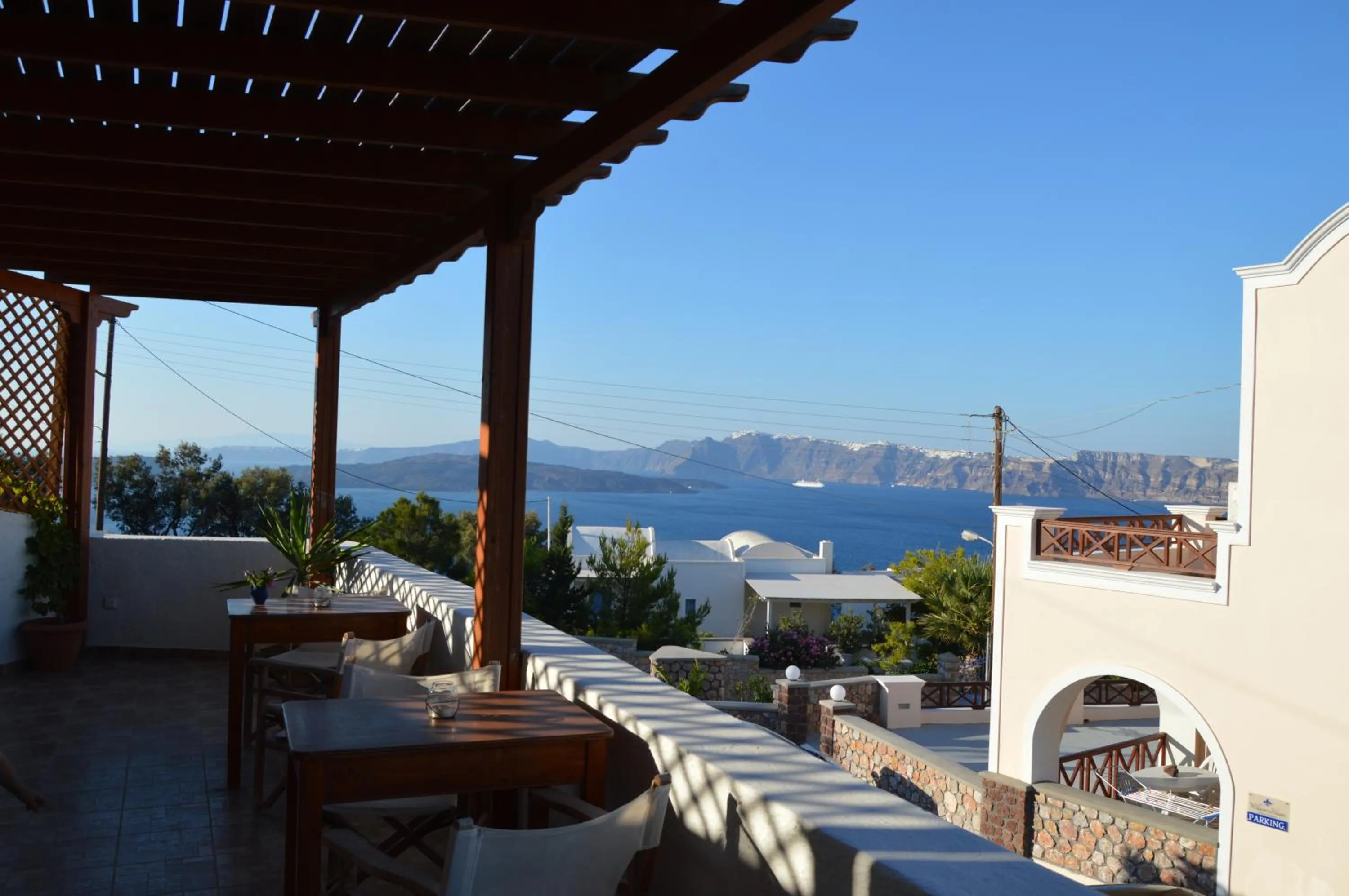 Patio in Villa Galinia