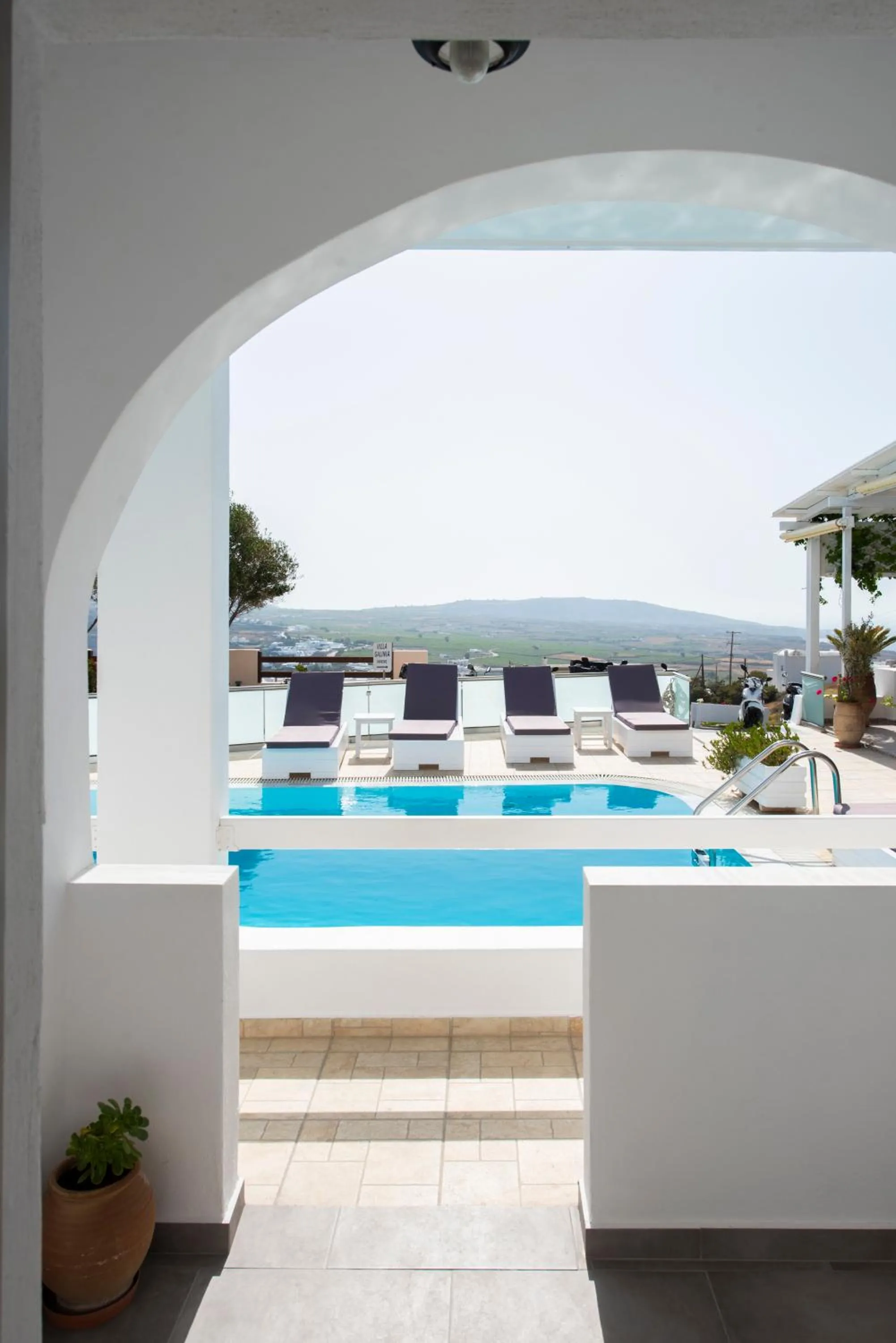 Balcony/Terrace in Villa Galinia
