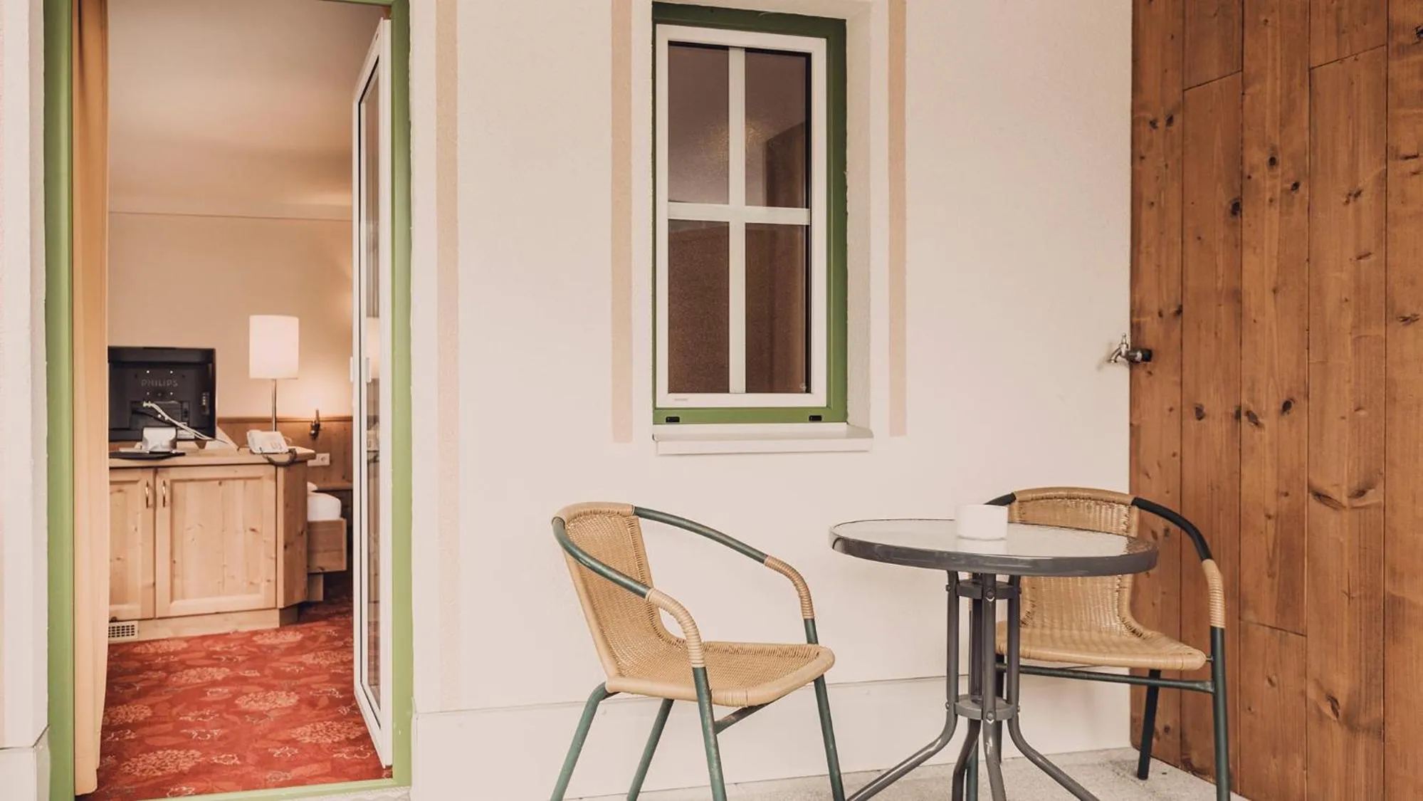 Balcony/Terrace in Hotel Auhof Kappl