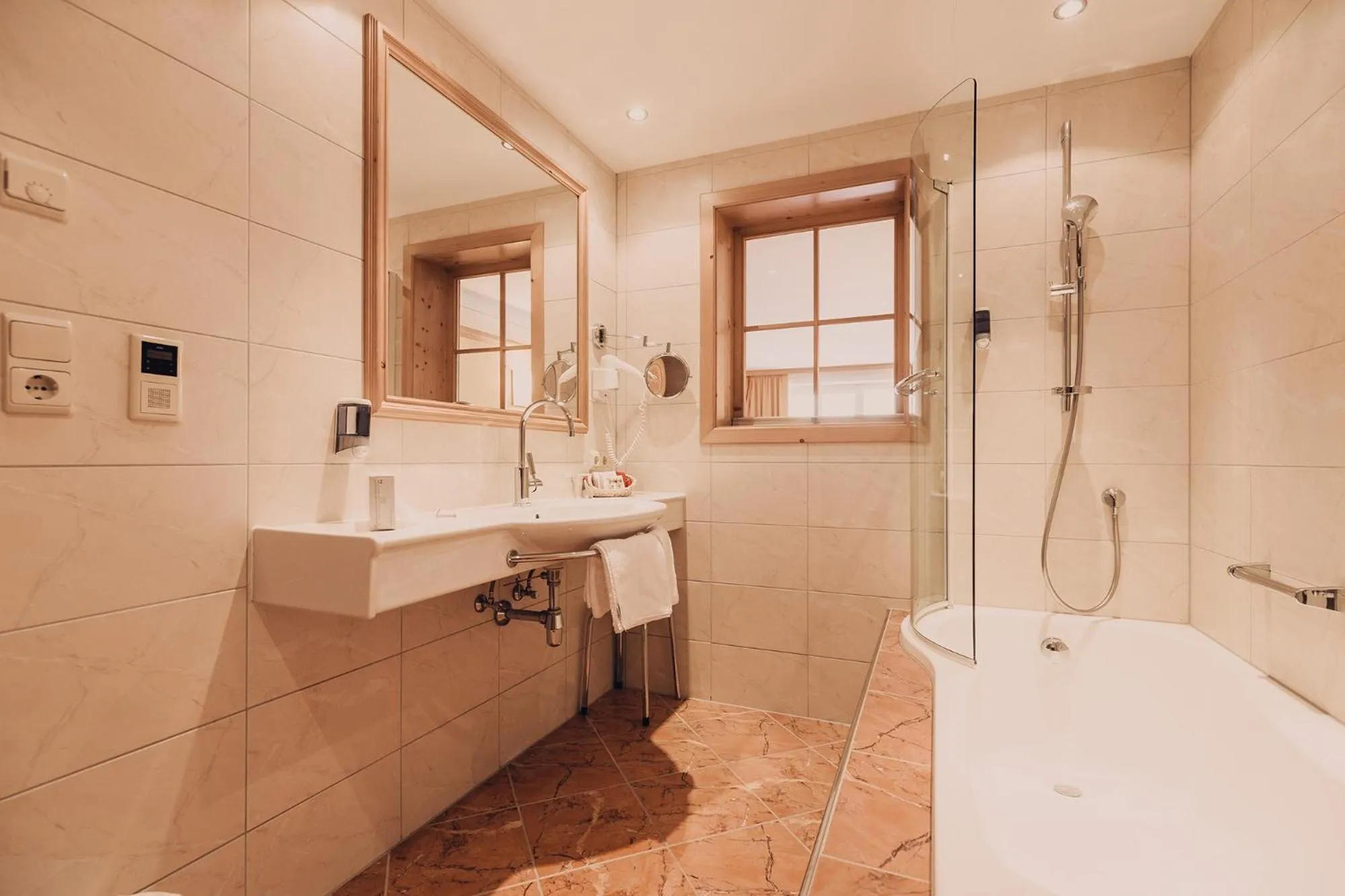 Bathroom in Hotel Auhof Kappl