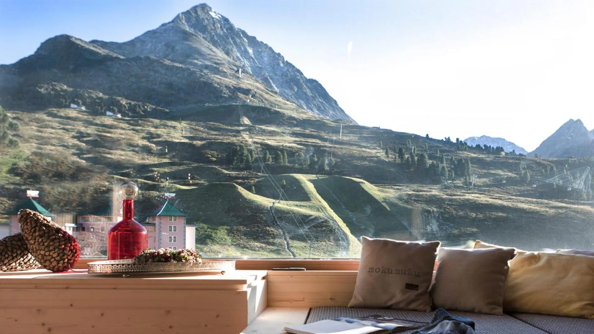 Mountain view in Hotel Jagdschloss Resort