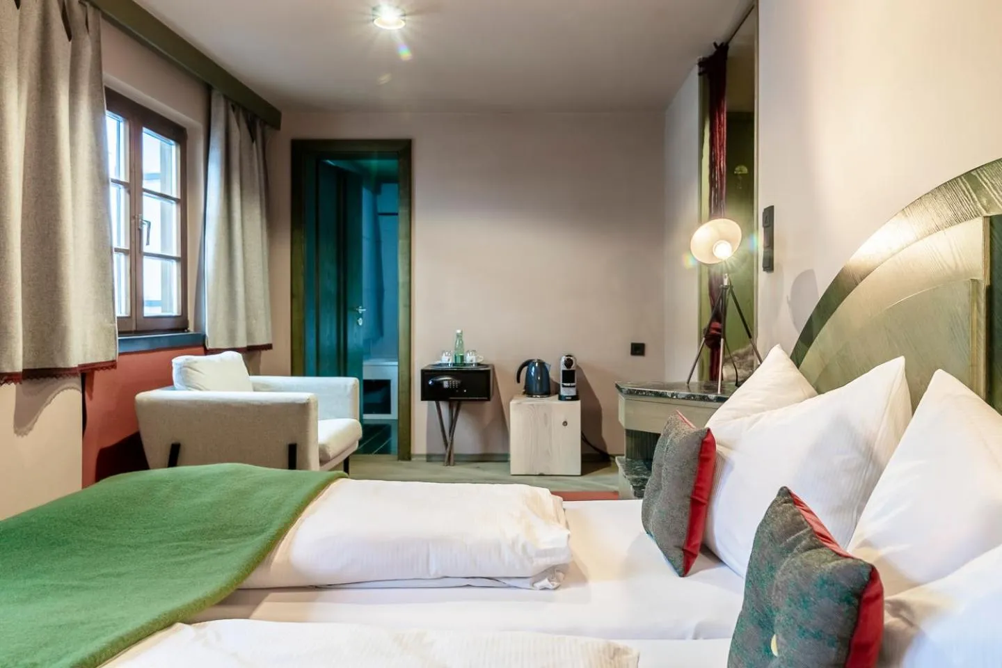 Bed in Hotel Jagdschloss Resort