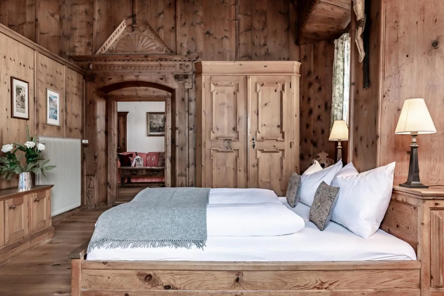 Bed in Hotel Jagdschloss Resort