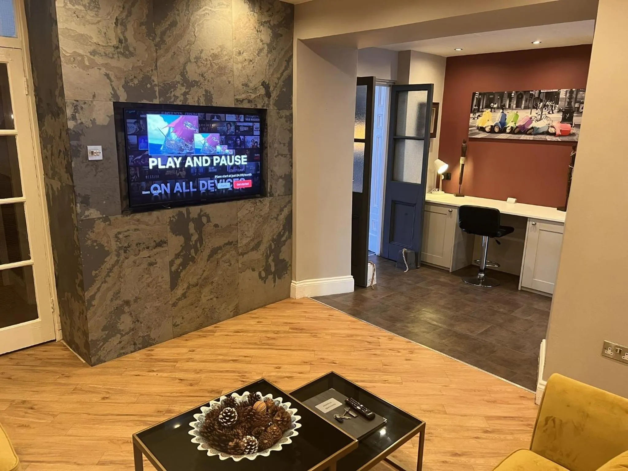 Living room in Amadeus Apartments