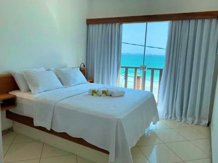 Bed in Orlanova Hotel