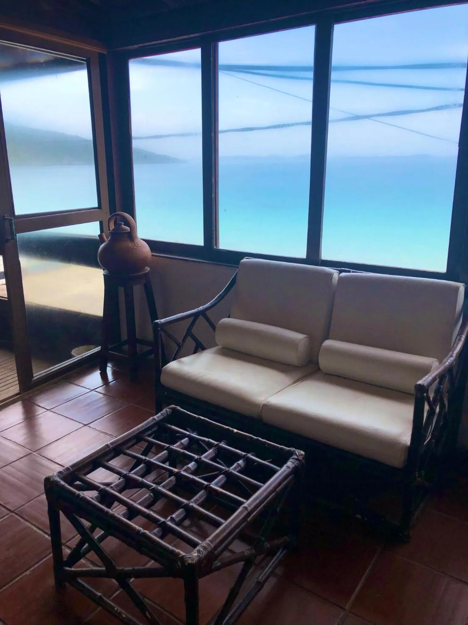 Inner courtyard view in Orlanova Hotel