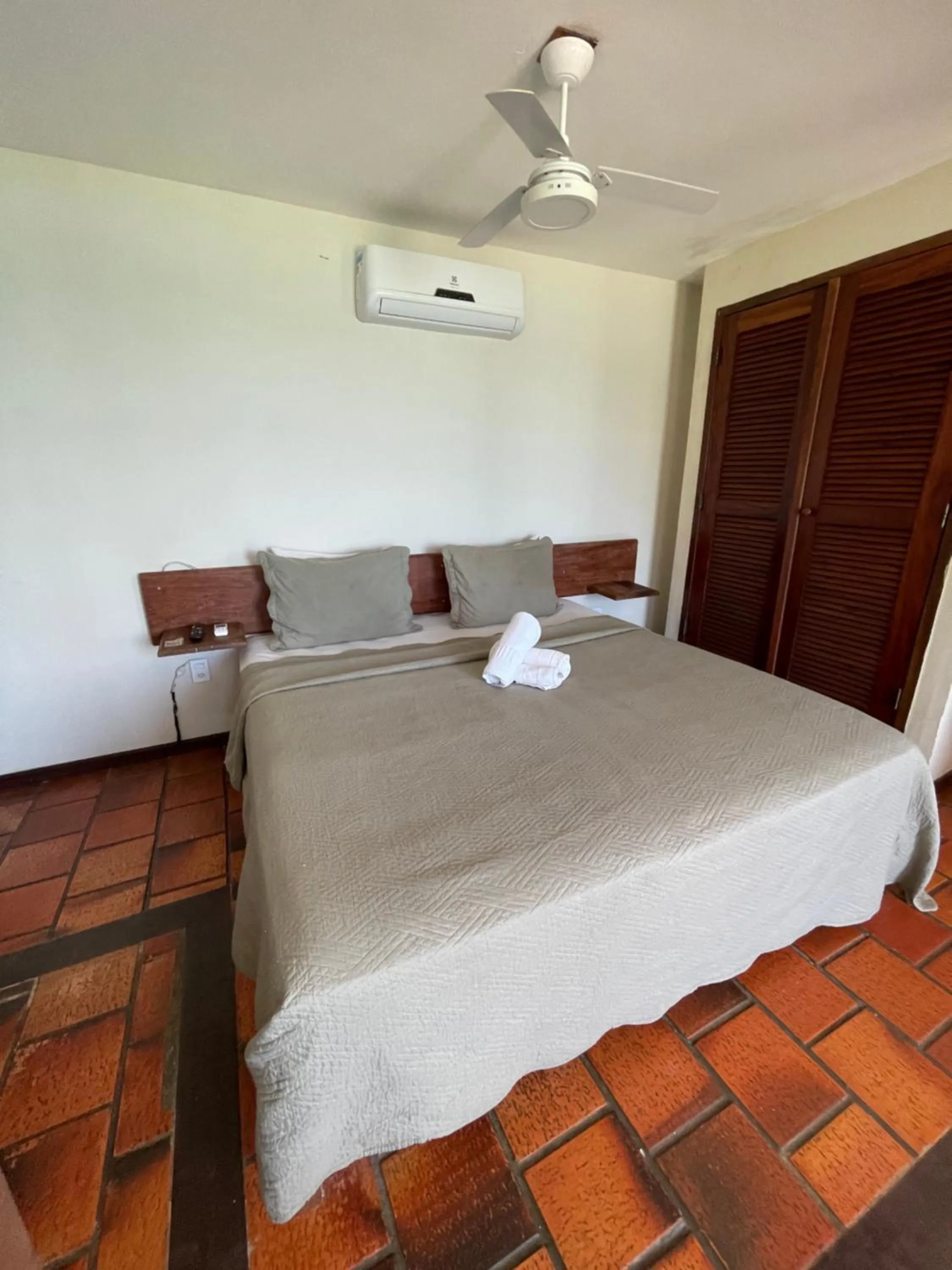 Bed in Orlanova Hotel