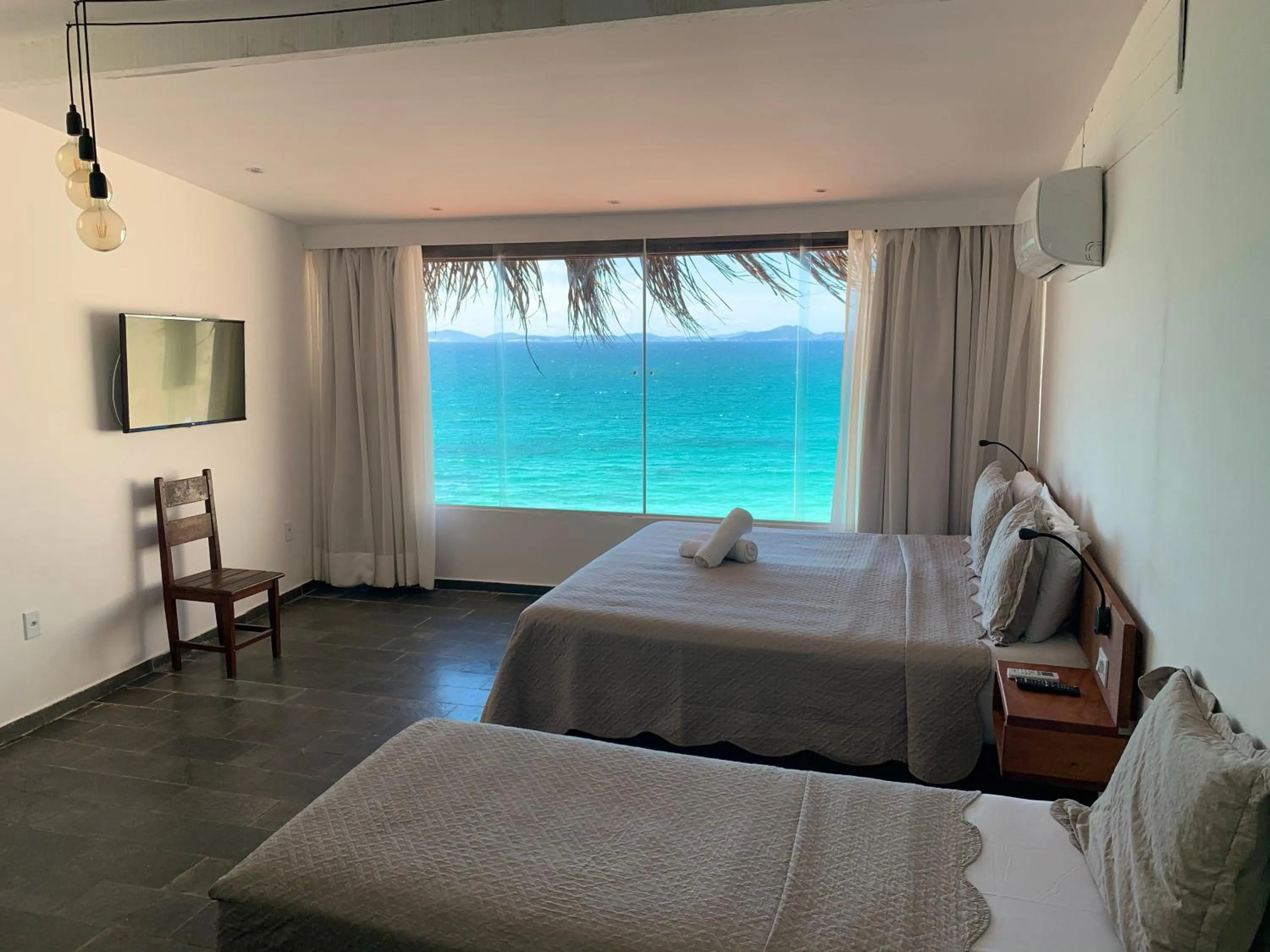 Bed in Orlanova Hotel