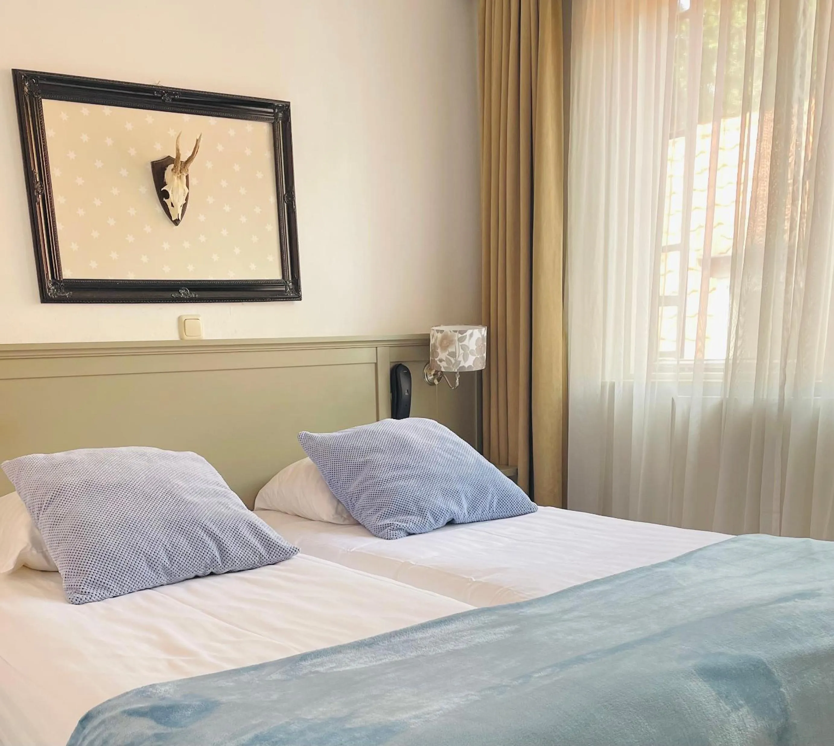 Bed in Landgoedhotel Villa Vennendal