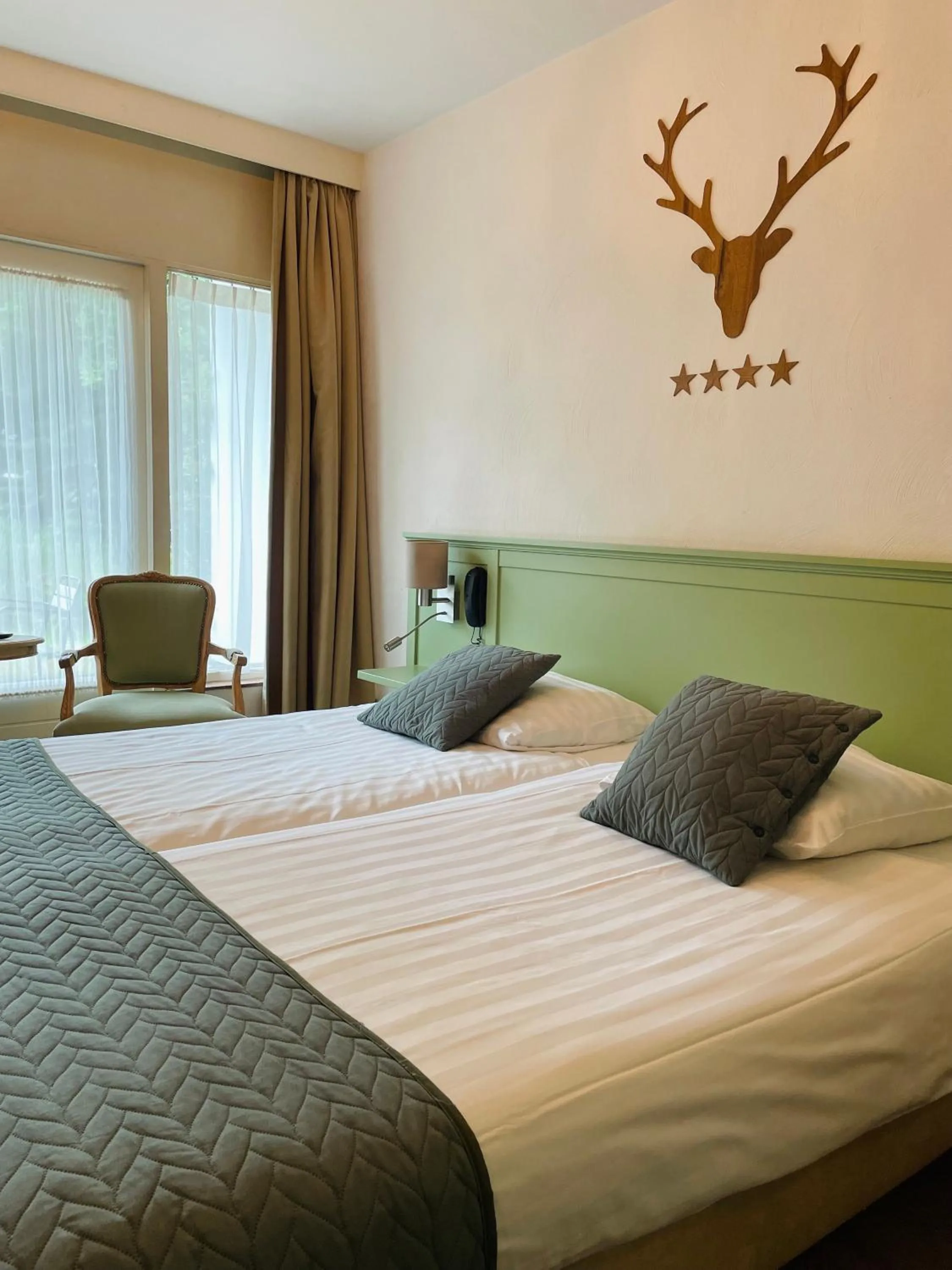 Bed in Landgoedhotel Villa Vennendal