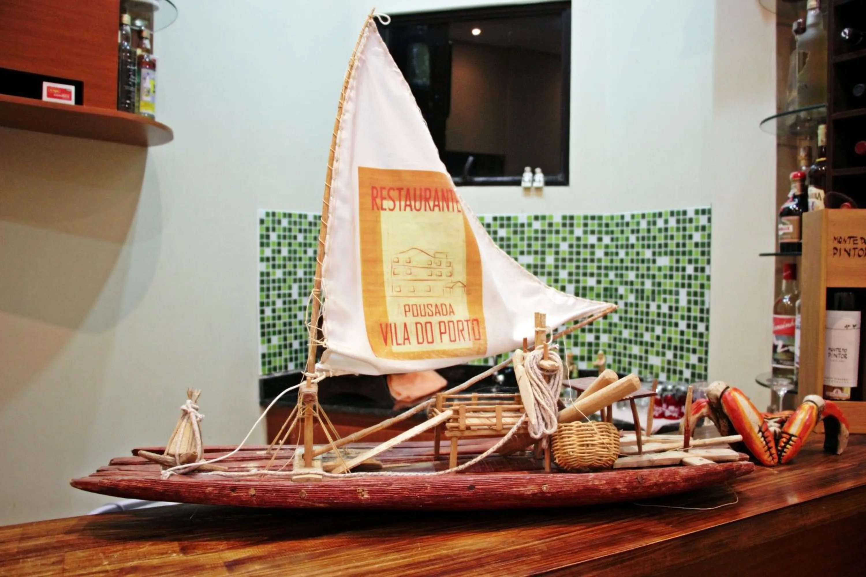 Decorative detail in Pousada Vila do Porto