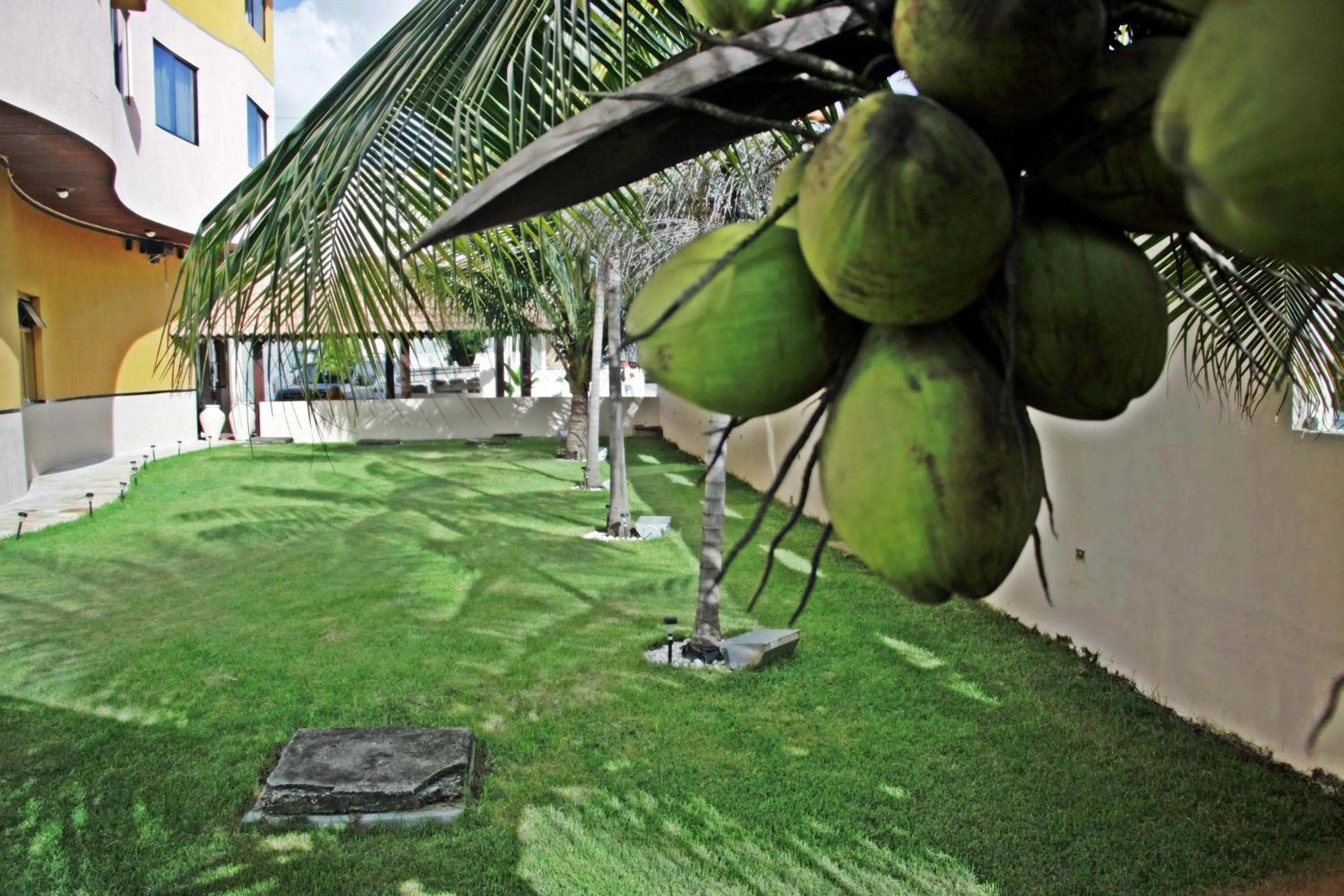 Garden view in Pousada Vila do Porto