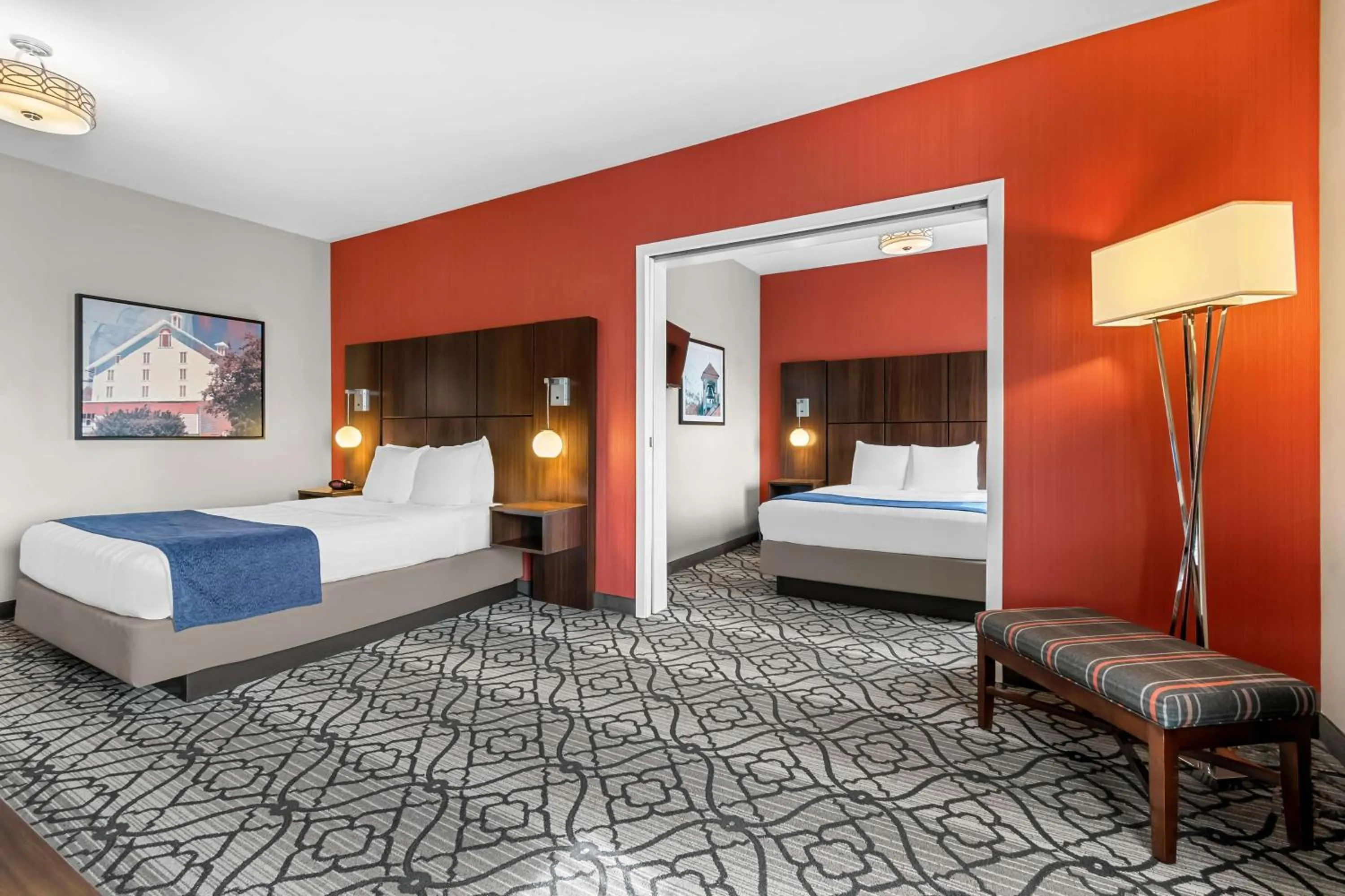 Bedroom, Bed in Best Western Gettysburg