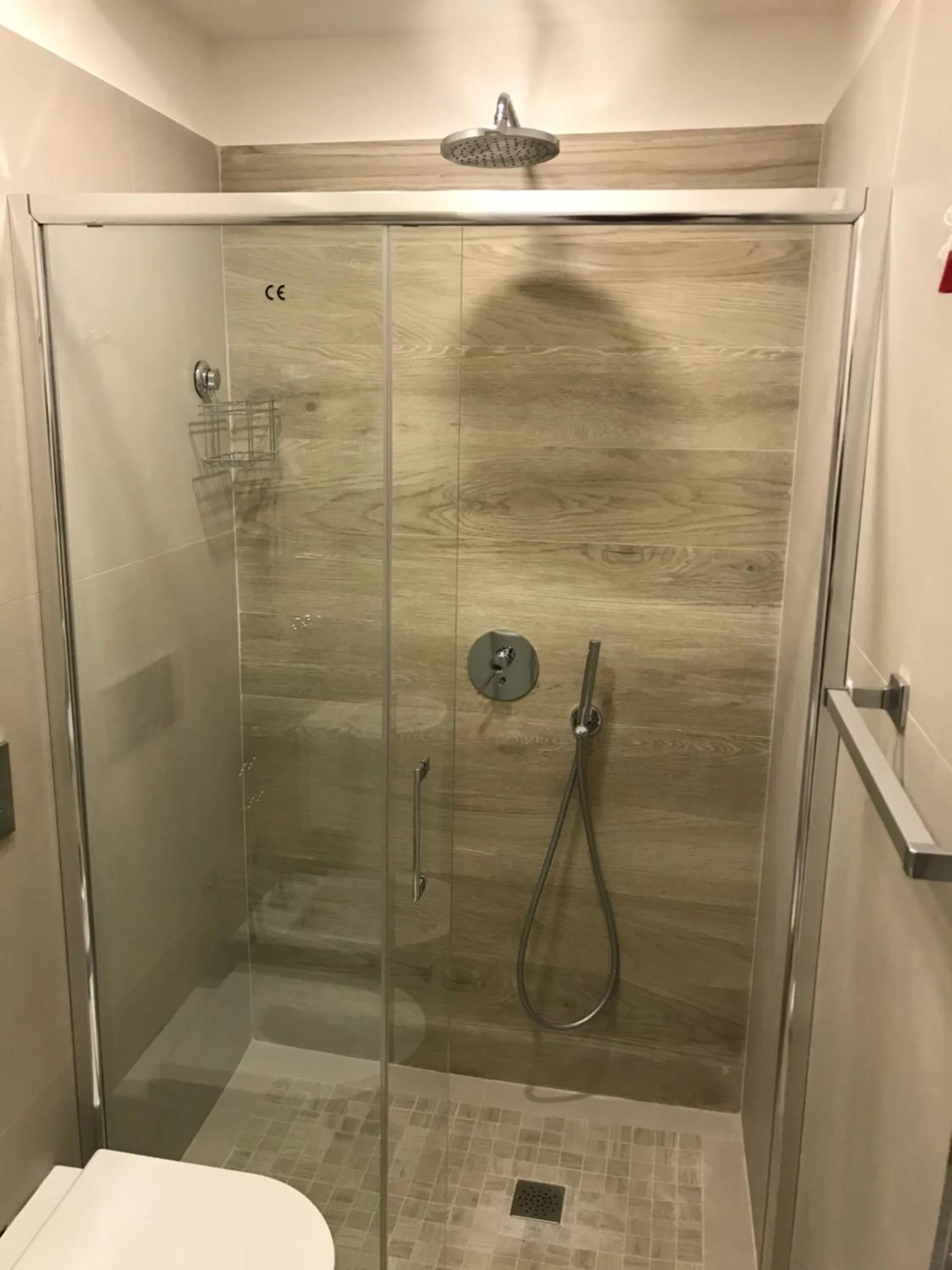 Bathroom in Terrazza Aragon Room and SPA