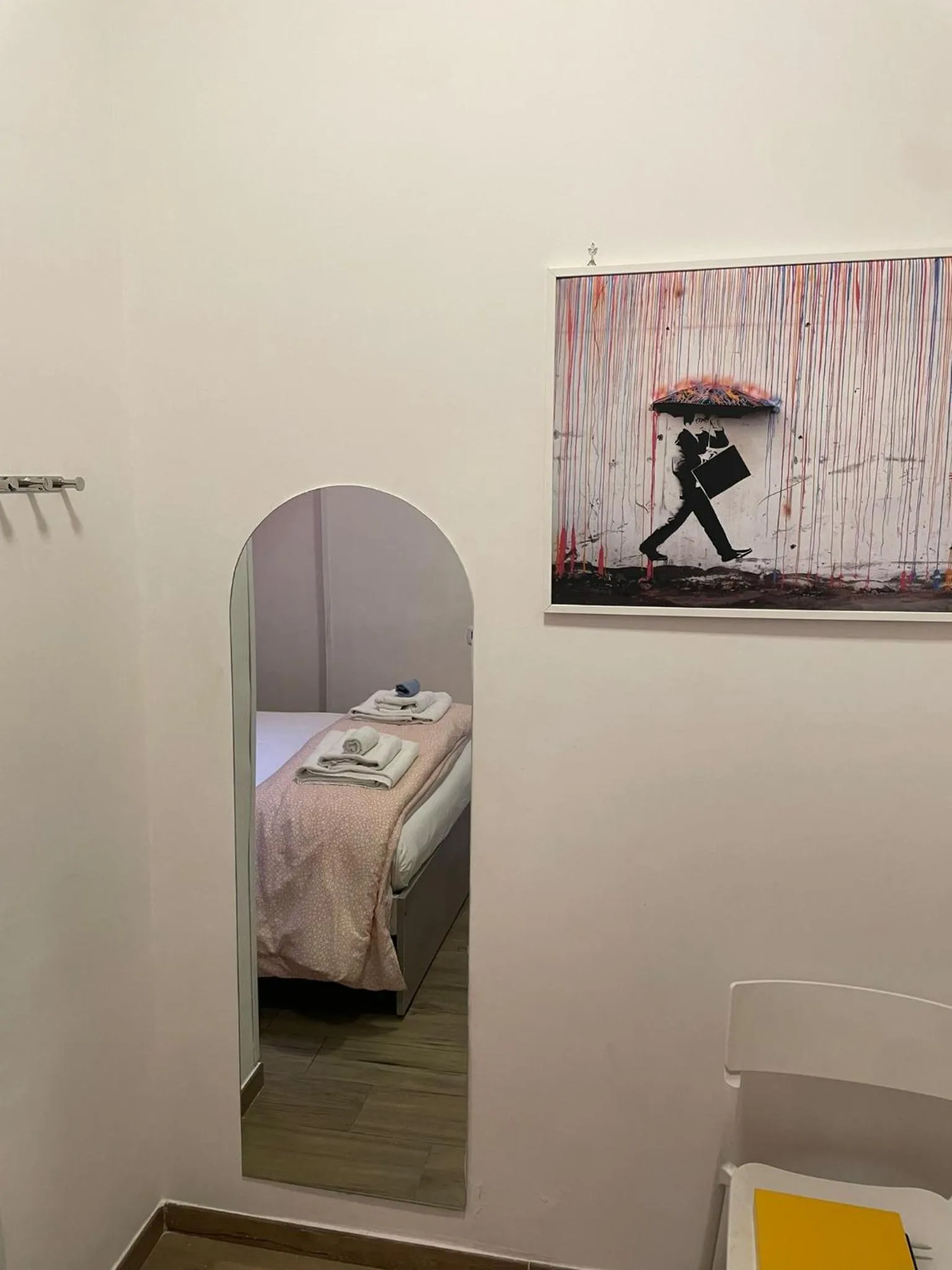 Decorative detail, Bed in Terrazza Aragon Room and SPA