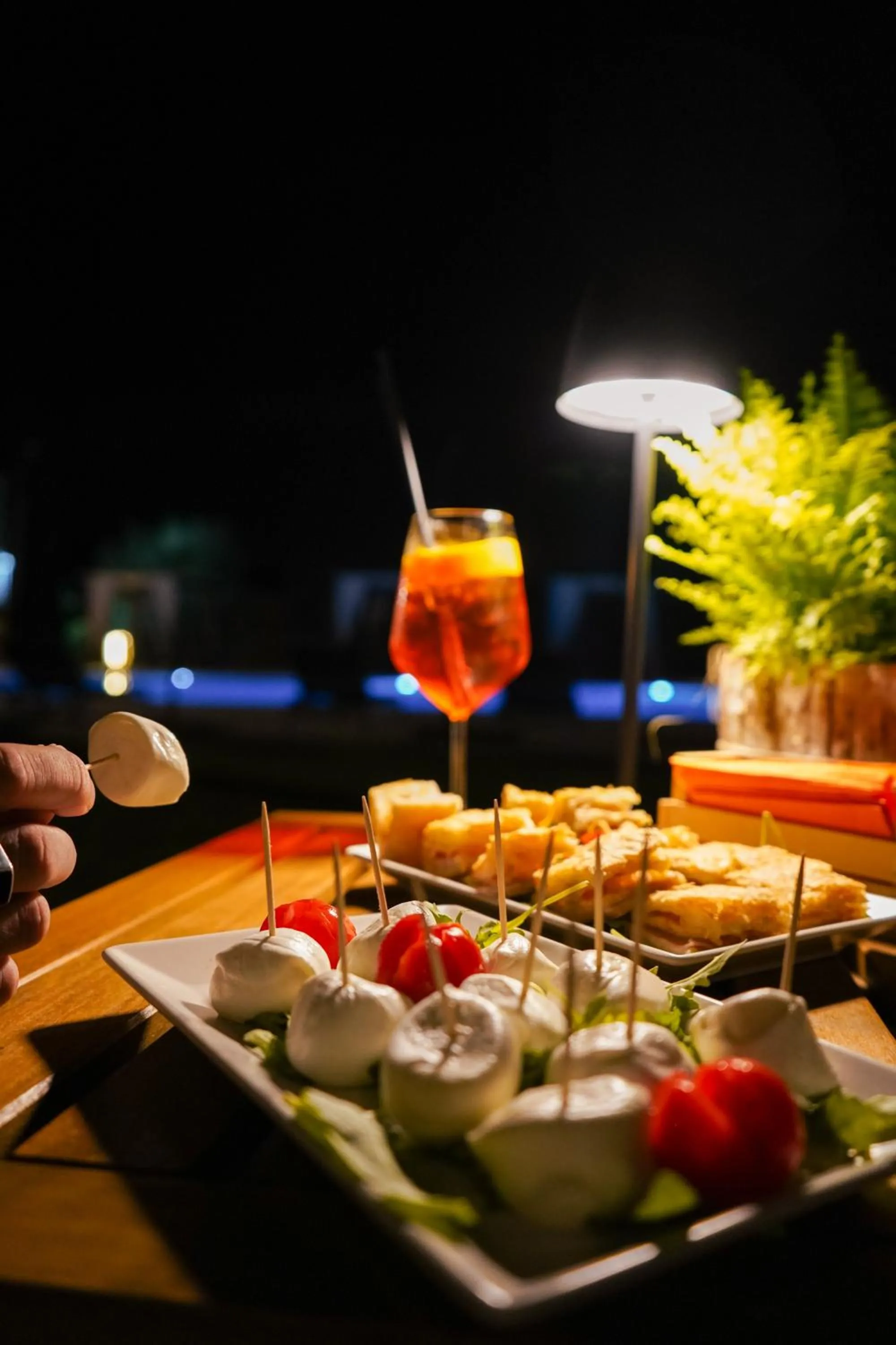 Drinks in Borgo Pallavicini Mori