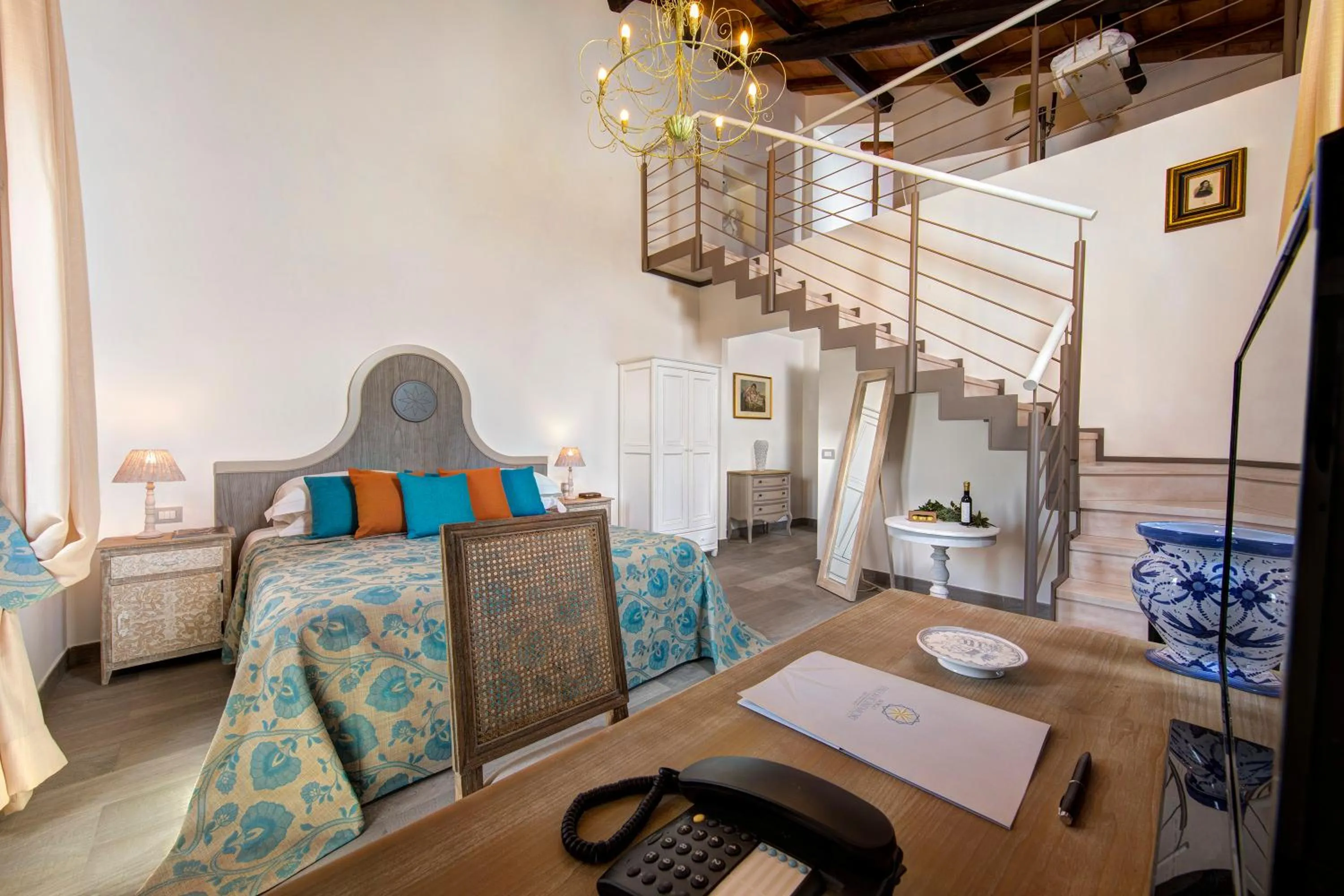 Seating area, Bed in Borgo Pallavicini Mori