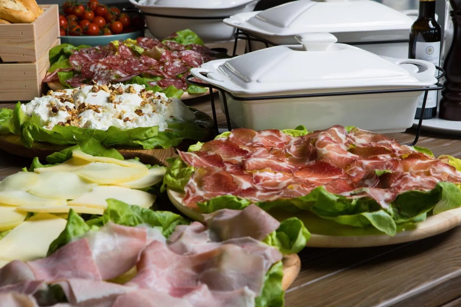 Lunch in Borgo Pallavicini Mori