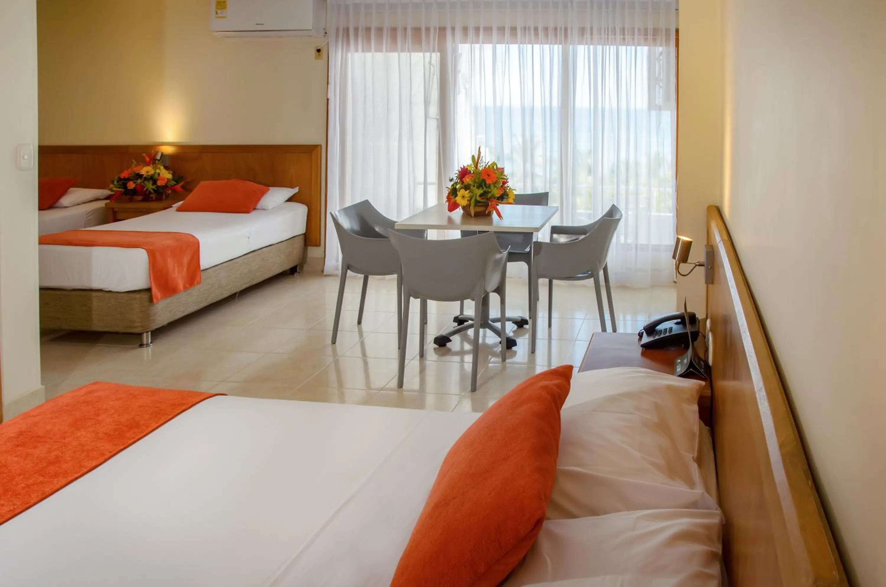 Garden view, Bed in Hotel Be La Sierra